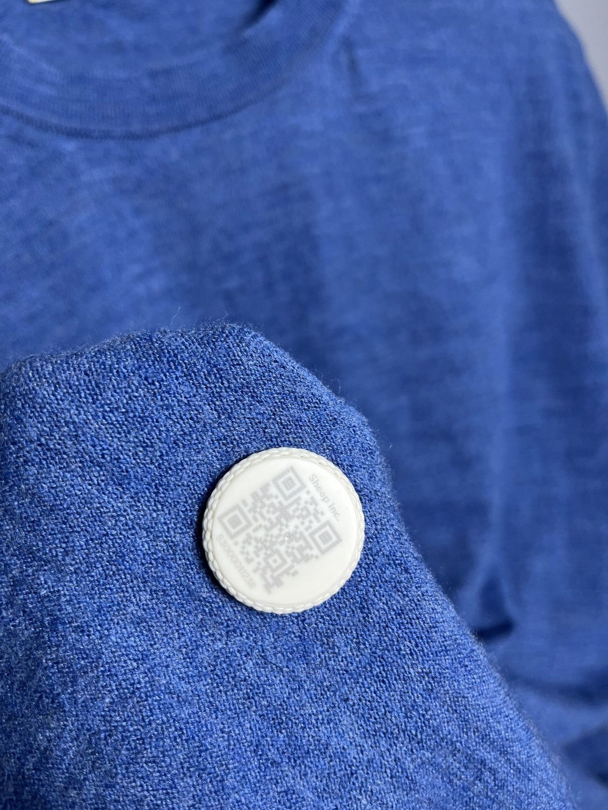 Other sheep inc mens t-shirt wool blue short sleeve men’s y2k Size US XXL / EU 58 / 5 - 7 Thumbnail
