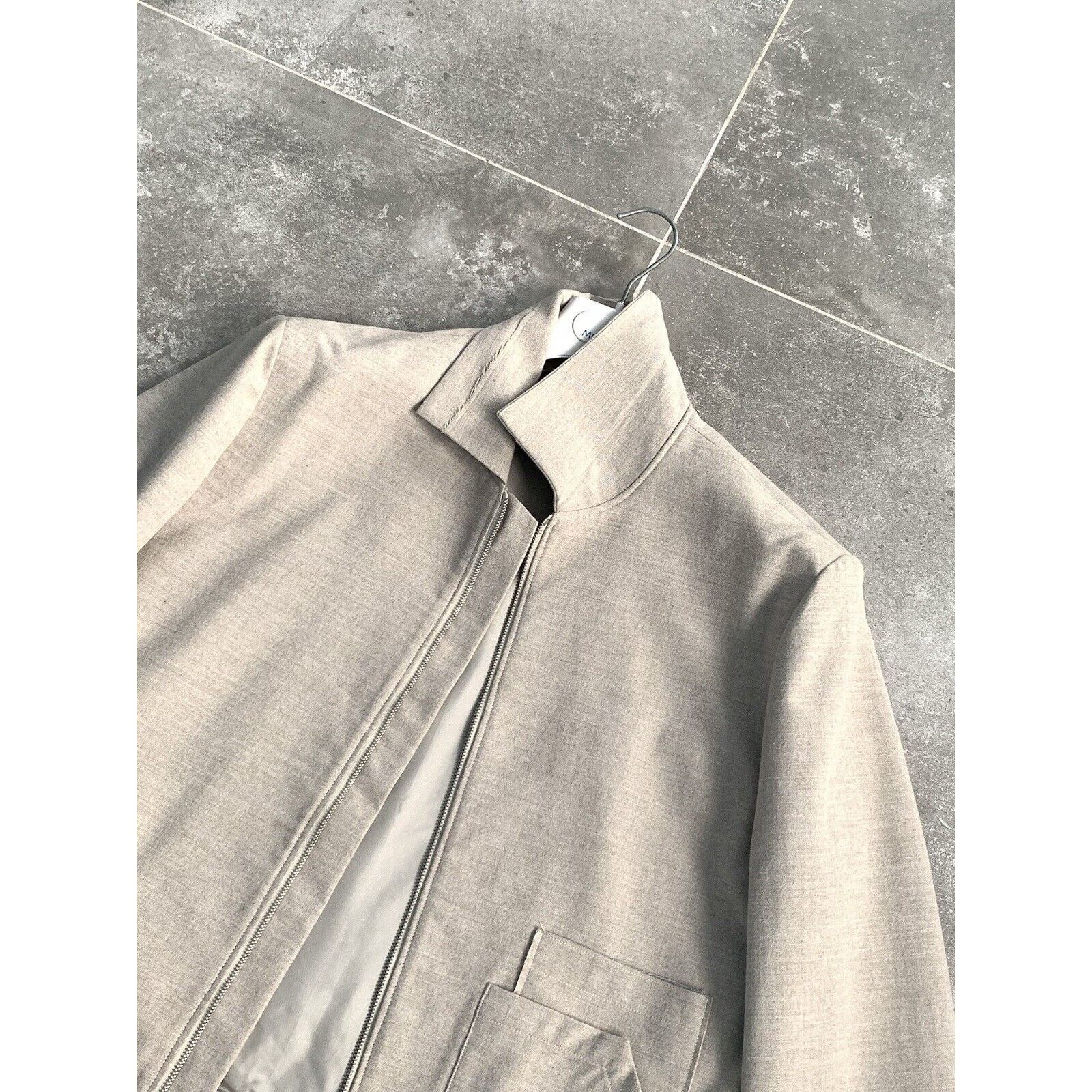 Designer × Japanese Brand × NE.SENSE NE.SENSE NECESSITY SENSE Tweed Wool Chore Bomber Jacket SZ S Size US S / EU 44-46 / 1 - 18 Thumbnail