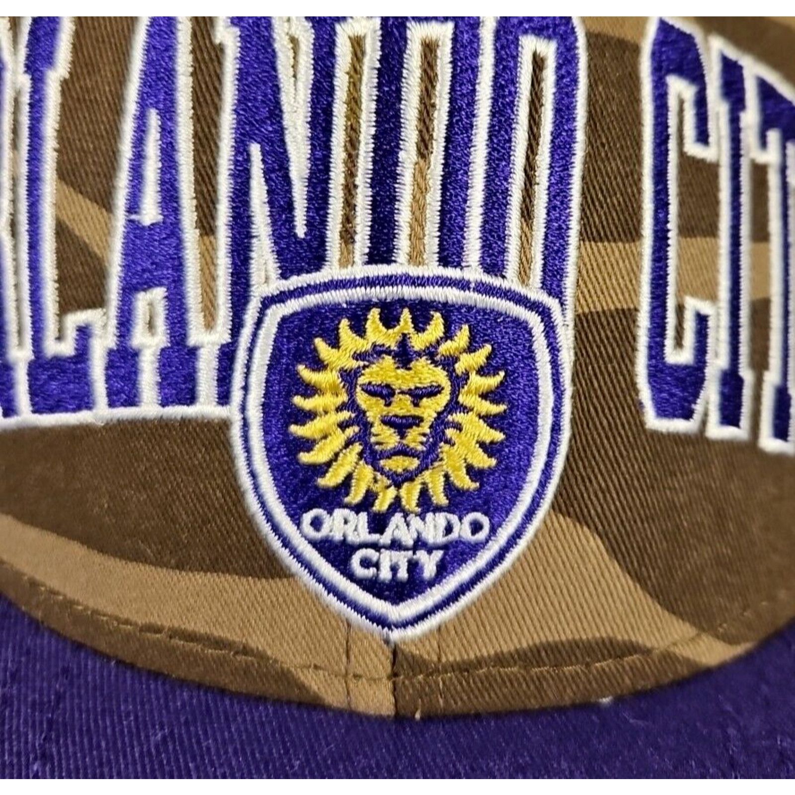 Adidas Adidas Camo Orlando City SC Snapback Hat Size ONE SIZE - 12 Thumbnail