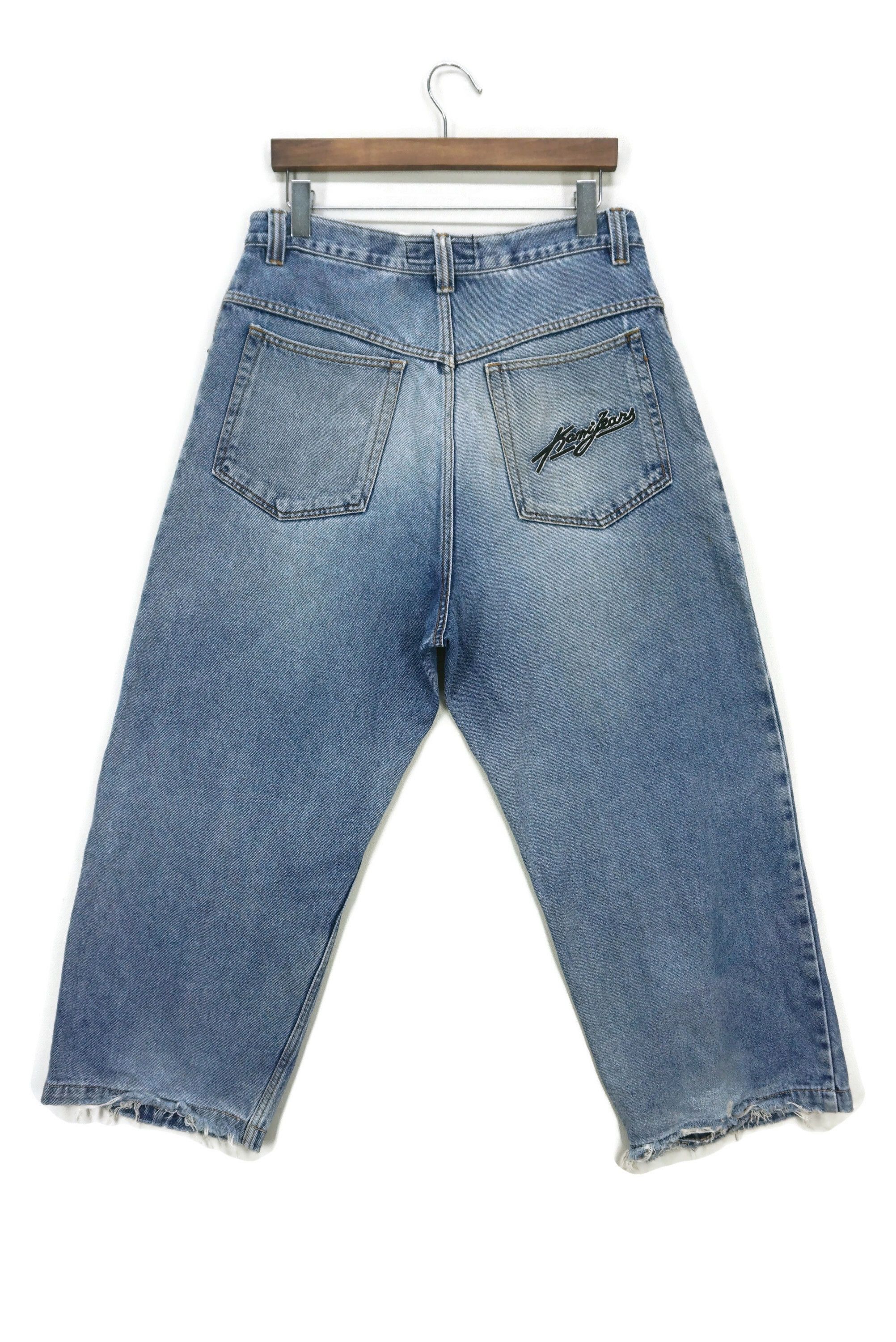 Karl Kani Vintage Karl Kani Jeans Size 32 fit W34xL25 Baggy Jorts Size US 32 / EU 48 - 1 Thumbnail
