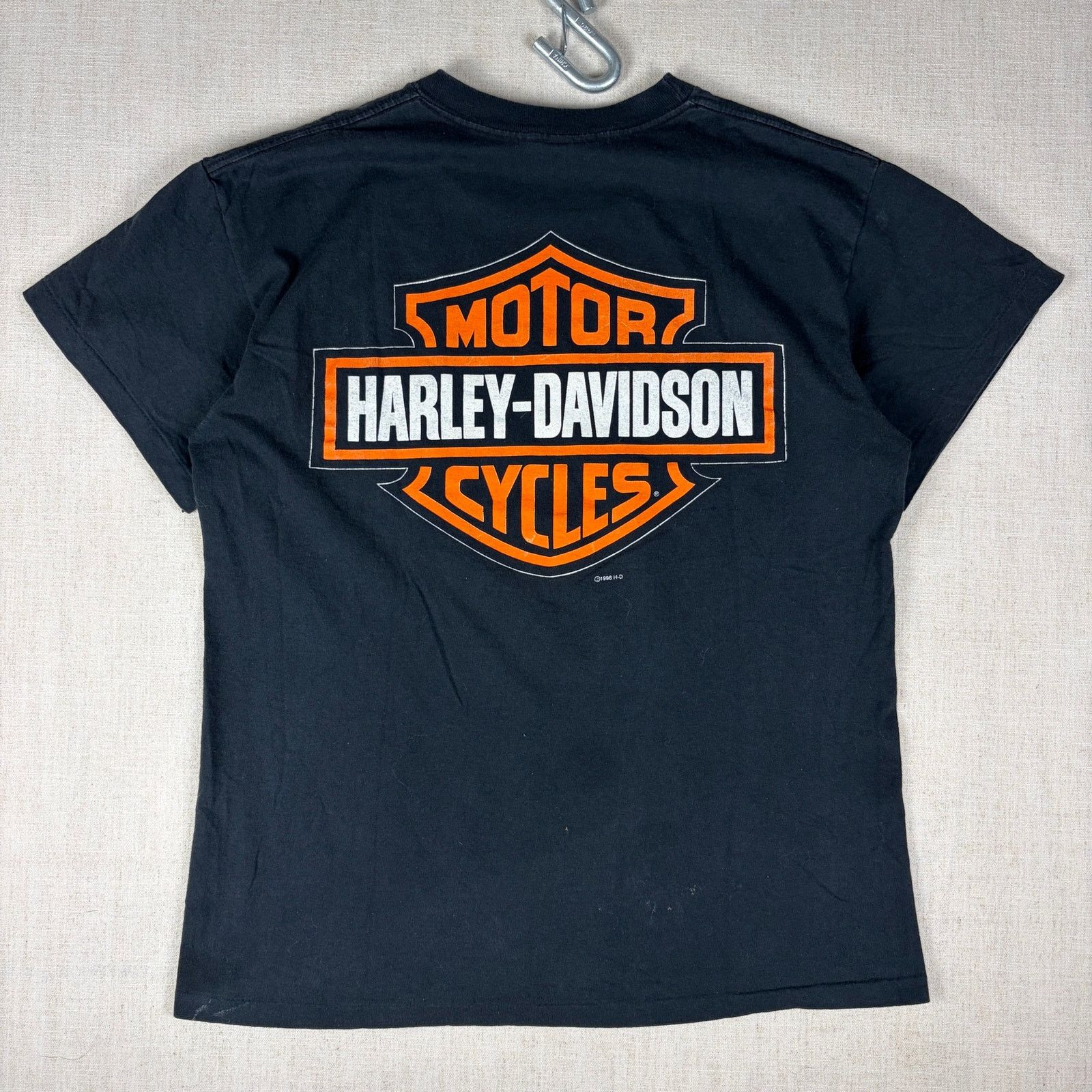 Harley Davidson Vintage Harley Davidson Flames 1996 The Hottest Sound Md Tee Size US M / EU 48-50 / 2 - 4 Thumbnail