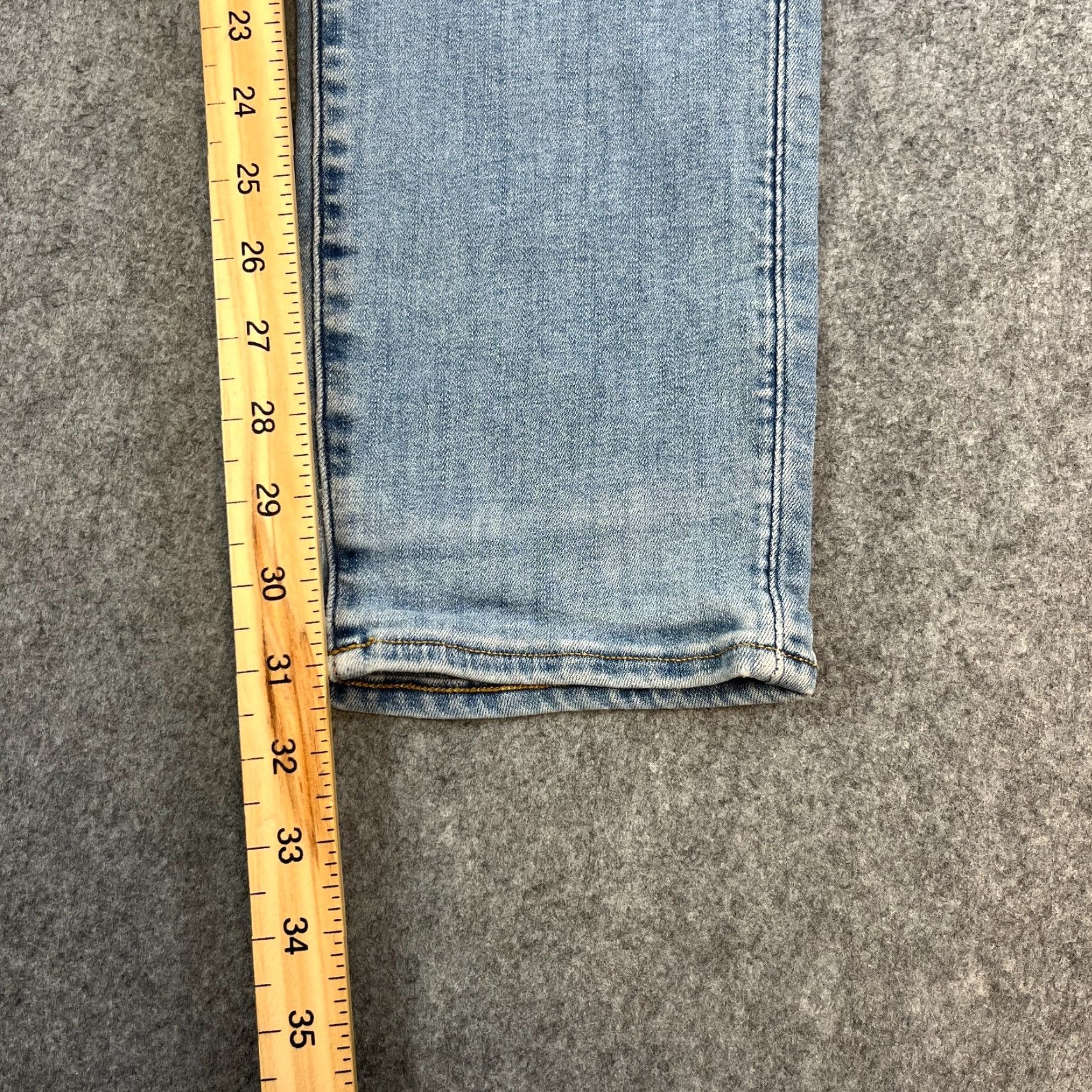G-Star G-Star Jeans Slim Skinny 32 32 Light Blue Wash Denim 5-Pocket Model 3301 Mens Size US 32 / EU 48 - 4 Thumbnail