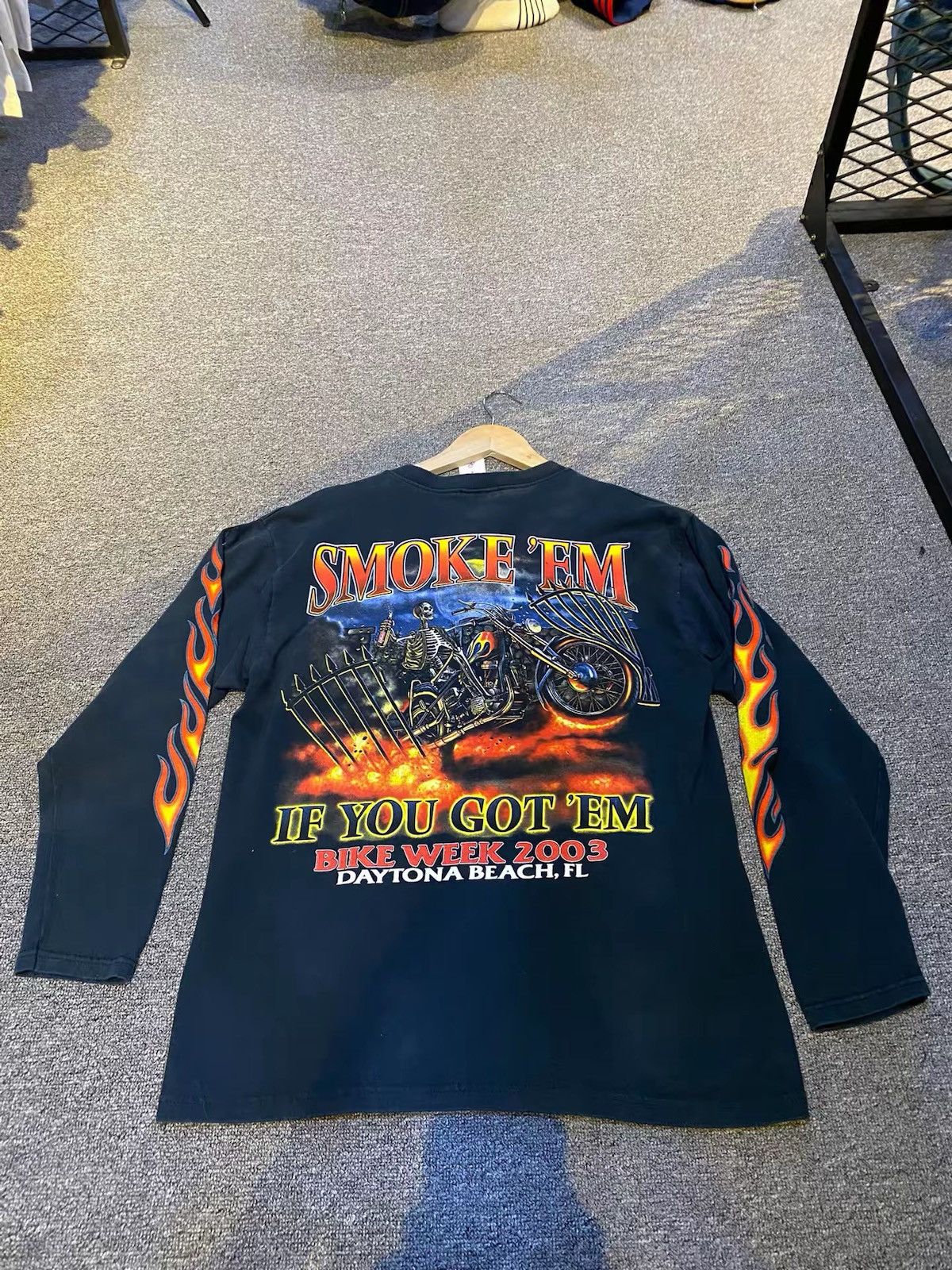 Anvil Daytona Beach Bike Week Long Sleeve Size US S / EU 44-46 / 1 - 4 Thumbnail