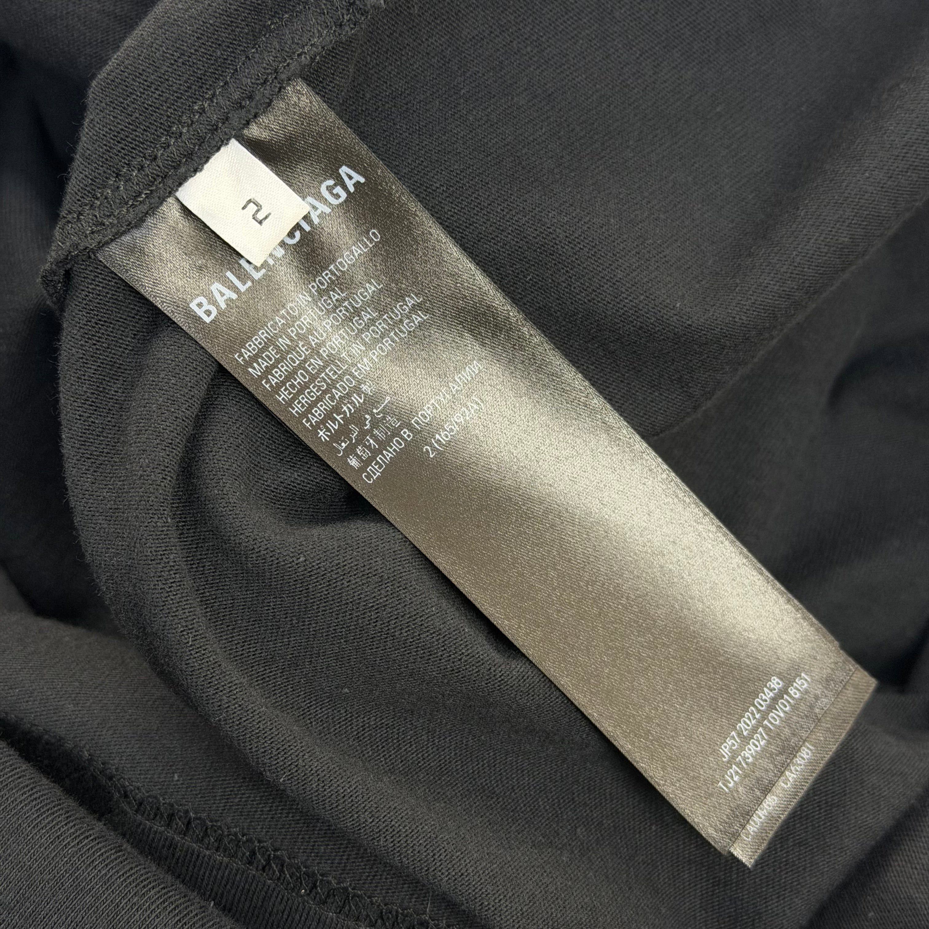 Balenciaga Balenciaga Bal.com Oversized L/S Tee 2 (XXL) Size US XXL / EU 58 / 5 - 7 Thumbnail