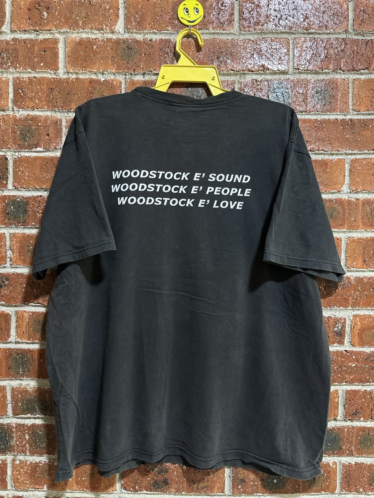 Band Tees Vintage Woodstock Faded Tee Size US XXL / EU 58 / 5 - 8 Thumbnail