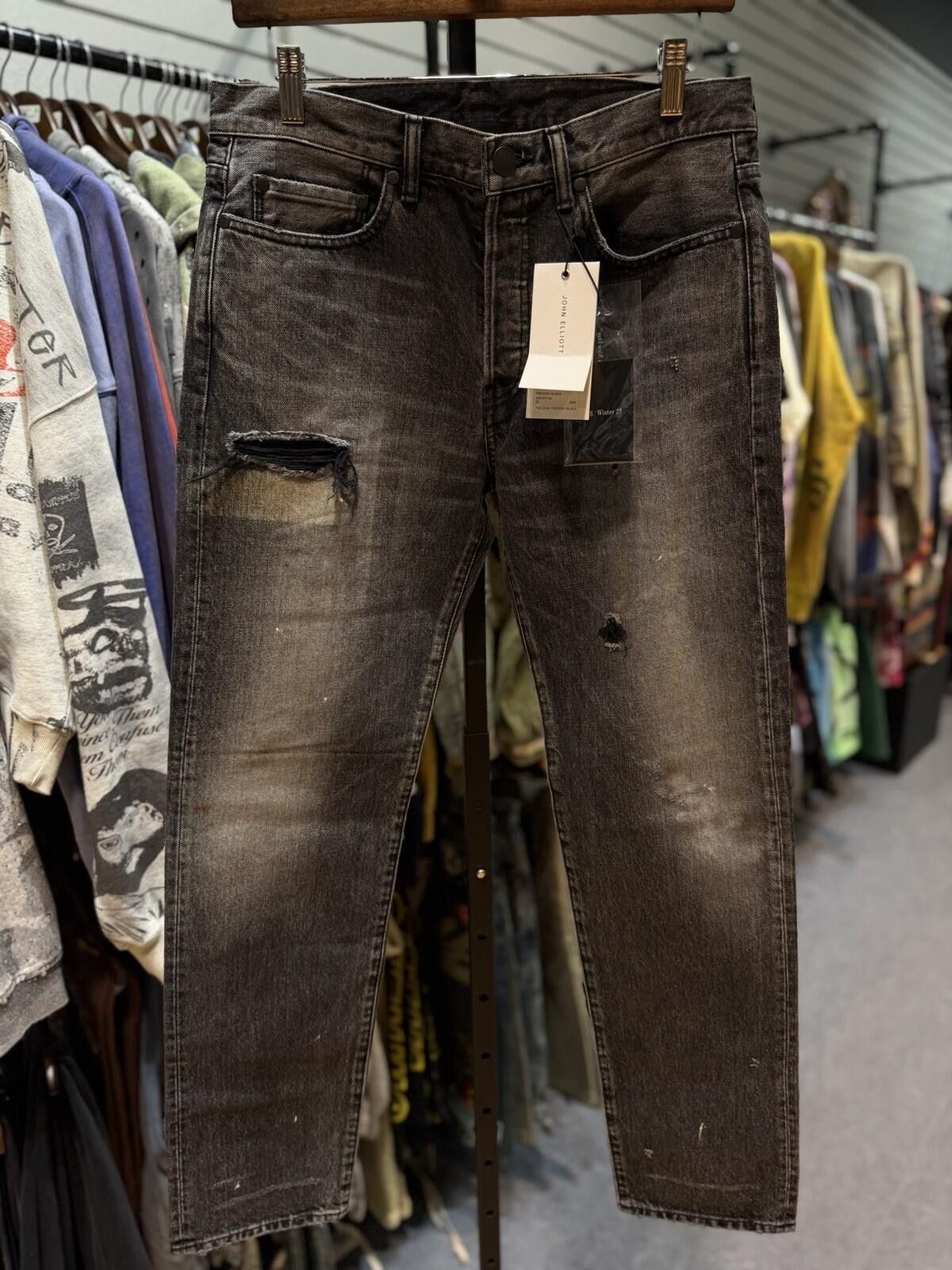 John Elliott John Elliot Jeans Size 30 Distressed Messy Look NEW W Tags Size US 30 / EU 46 - 3 Thumbnail