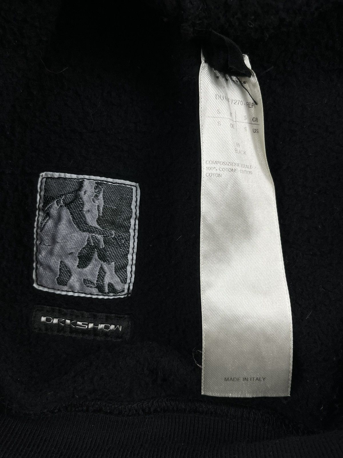 Rick Owens FW18 Rick Owens Patchwork Crewneck Sweatshirt Size US S / EU 44-46 / 1 - 6 Thumbnail