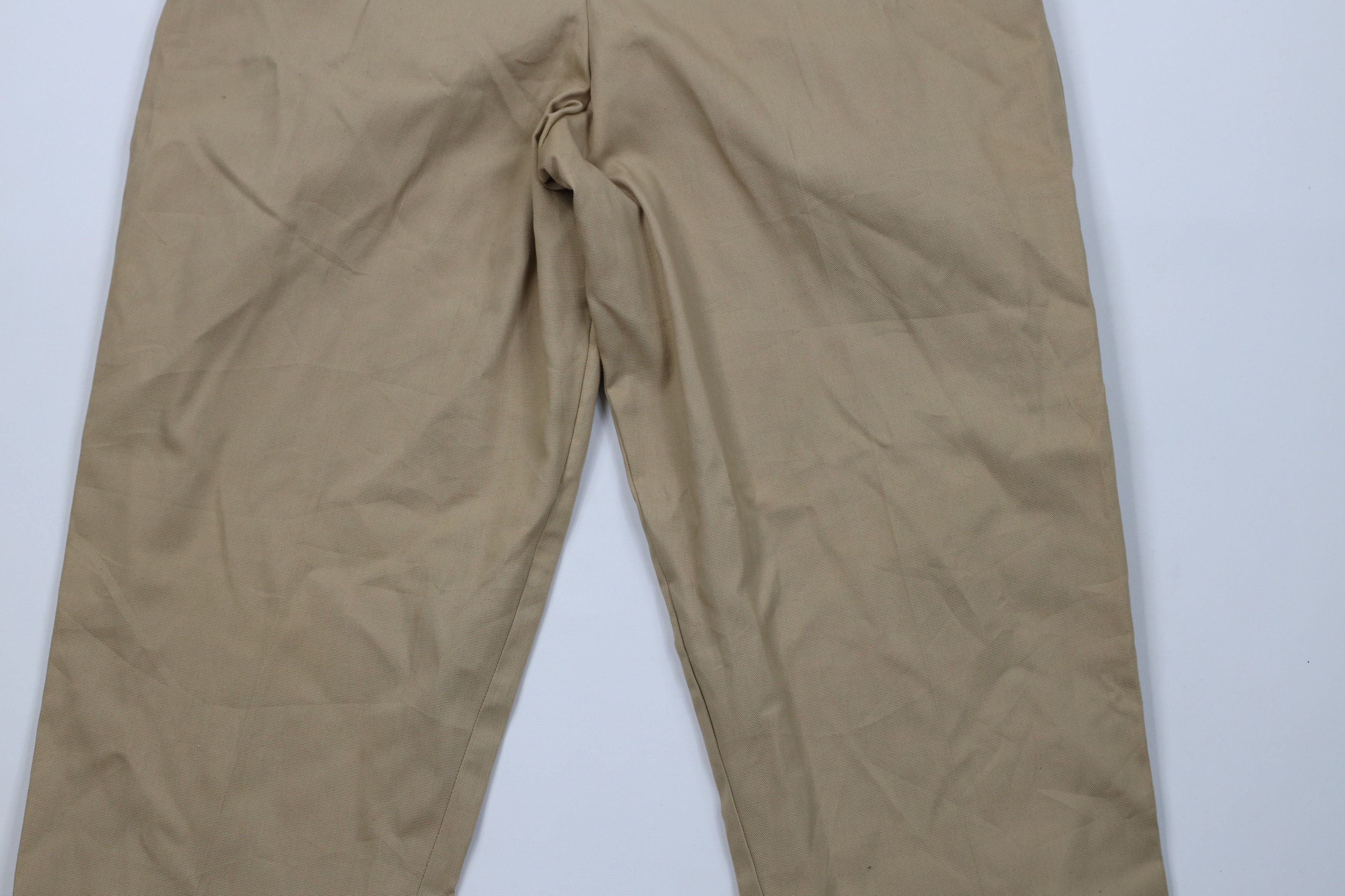 Vintage Vintage 90s Streetwear Custom Made Snap Button Chino Pants Size US 30 / EU 46 - 13 Thumbnail