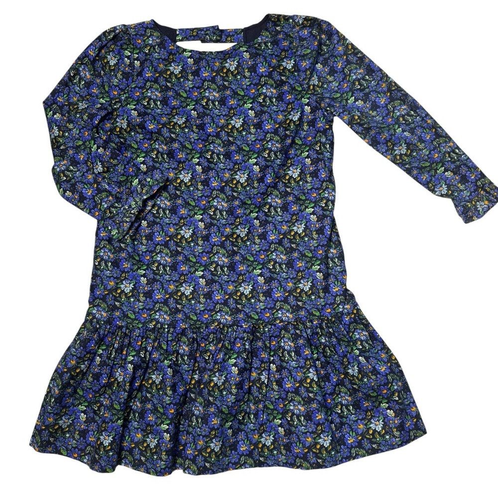 Free People New Free People The Avenue Mini Navy Combo Dress Size XS Size XS / US 0-2 / IT 36-38 - 6 Thumbnail