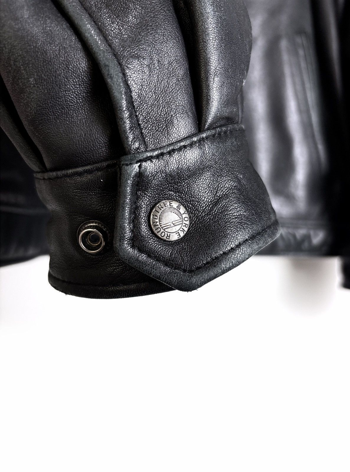 Roundtree & Yorke Roundtree & Yorke Lambskin Leather Jacket Size US XL / EU 56 / 4 - 7 Thumbnail