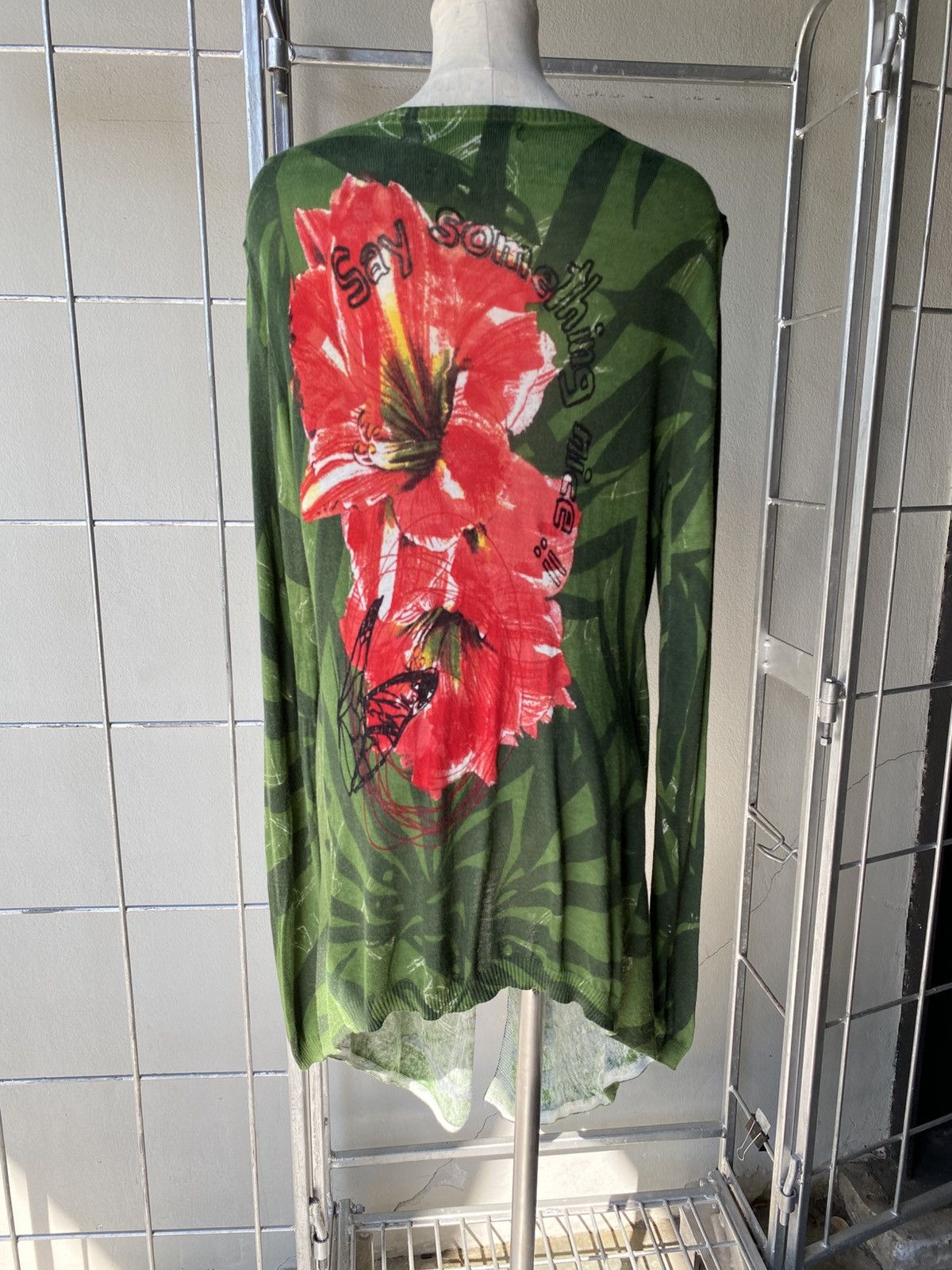 Desigual Desigual Green Floral Cardigan Size M / US 6-8 / IT 42-44 - 13 Thumbnail