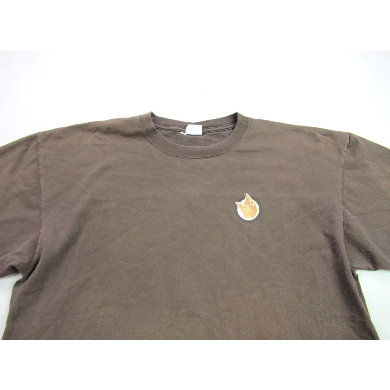 Anvil Anvil Shirt Mens M Brown Short Sleeve Crew Neck Outdoors Lightweight Casual Size US M / EU 48-50 / 2 - 3 Thumbnail