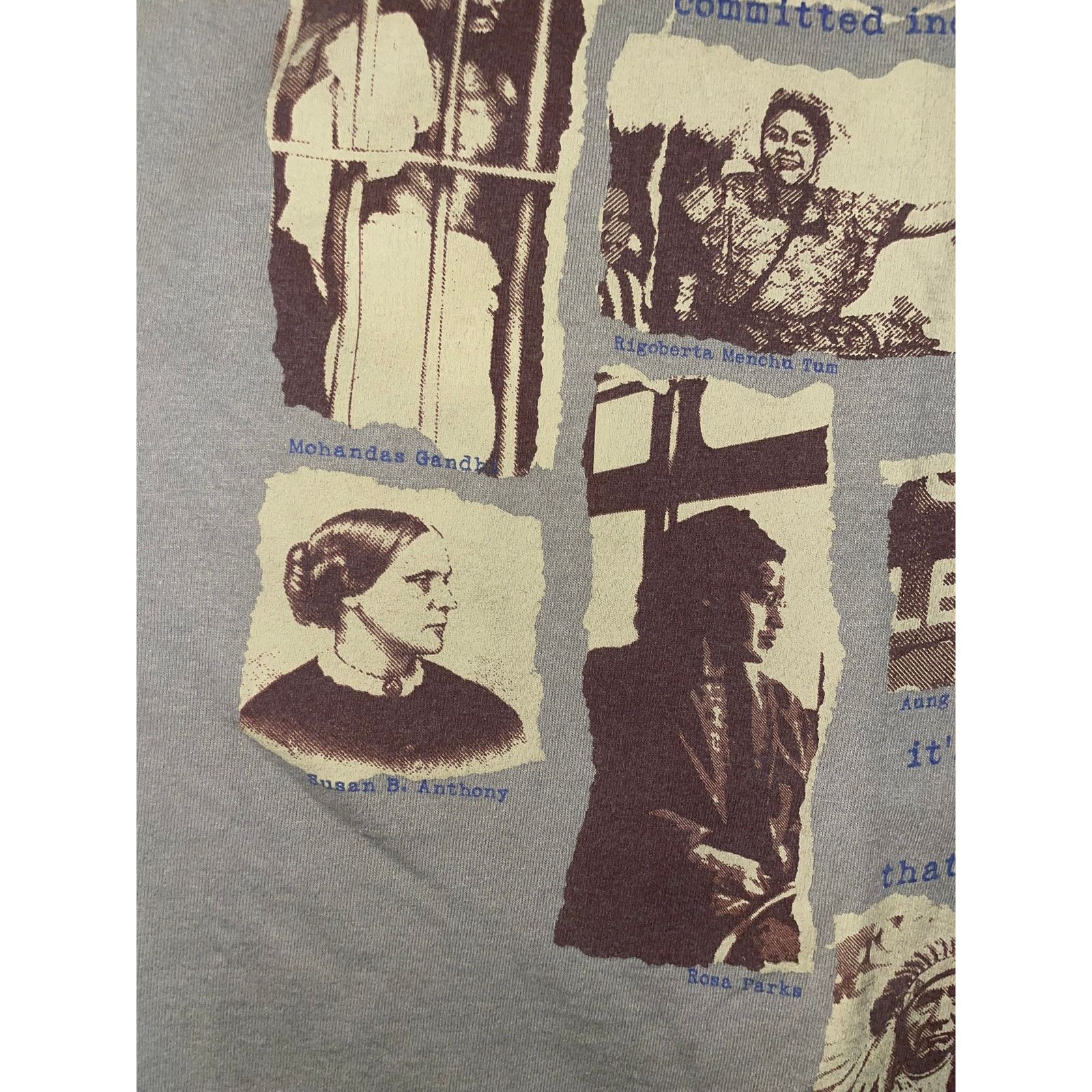 Vintage Vintage Never Doubt Margaret Mead Change The World XL Tee Size US XL / EU 56 / 4 - 5 Thumbnail