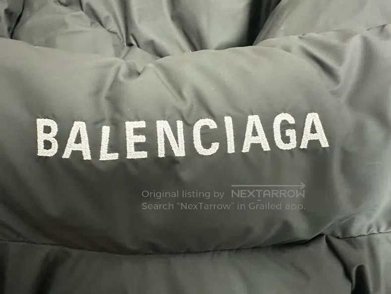 Balenciaga Balenciaga Letter Logo Quilted Casual Filling Vest Size US M / EU 48-50 / 2 - 3 Thumbnail