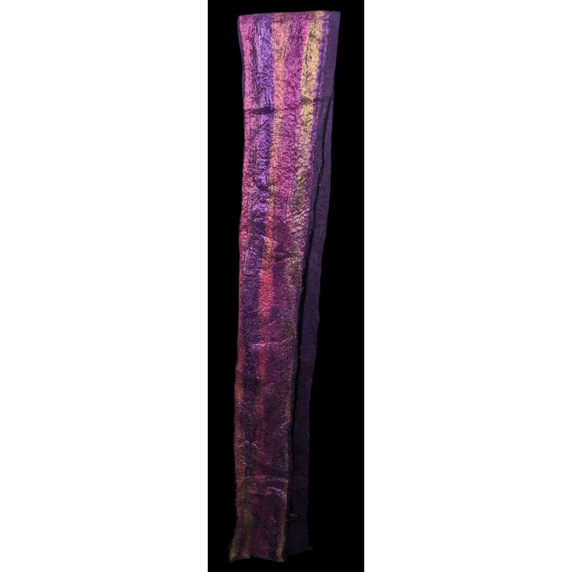Other Yomo New York Purple Metallic Felted Scarf Size ONE SIZE - 4 Thumbnail