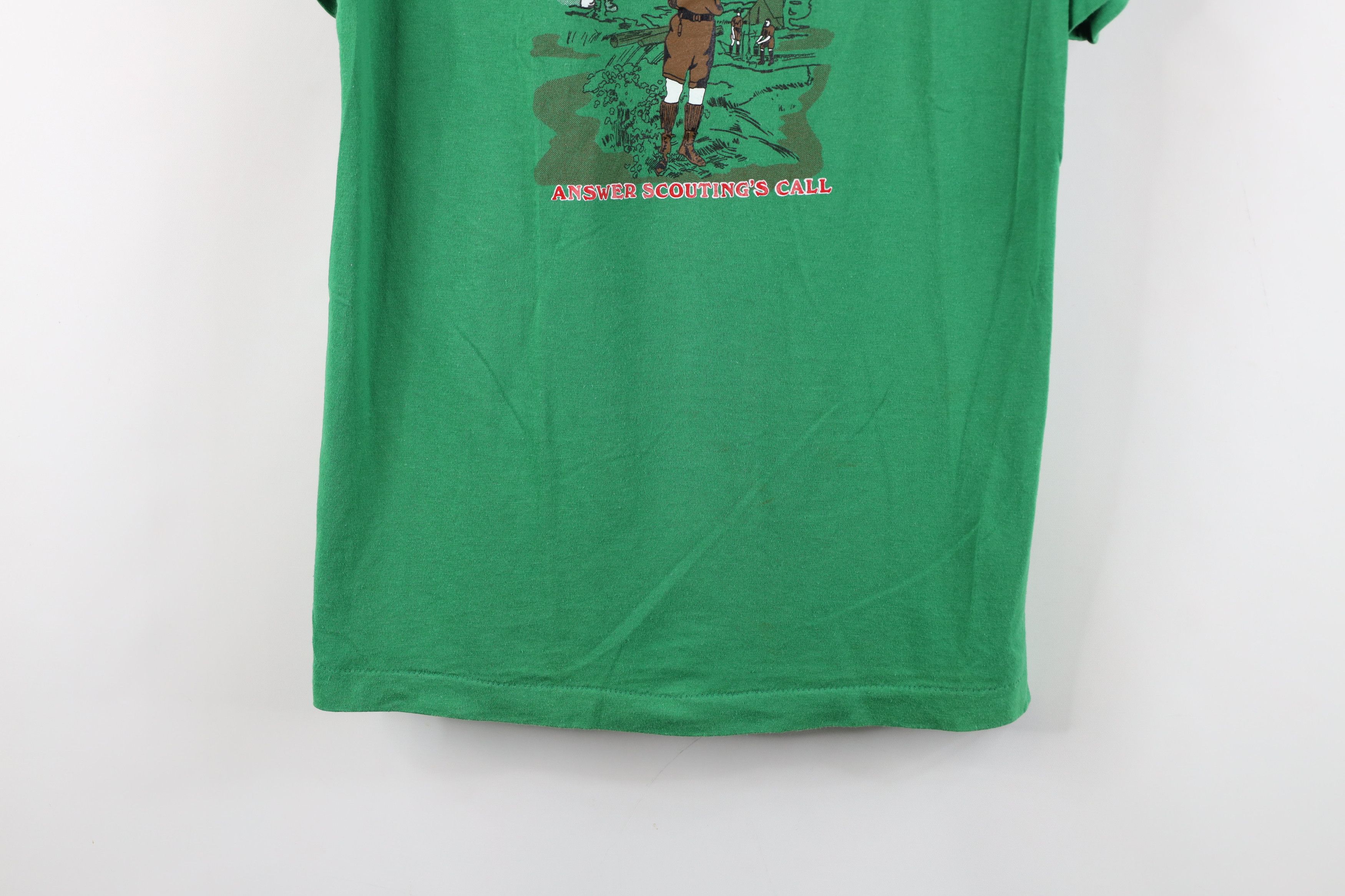 Vintage Vintage 90s Boy Scouts of America Scouting Call T-Shirt USA Size US L / EU 52-54 / 3 - 3 Thumbnail