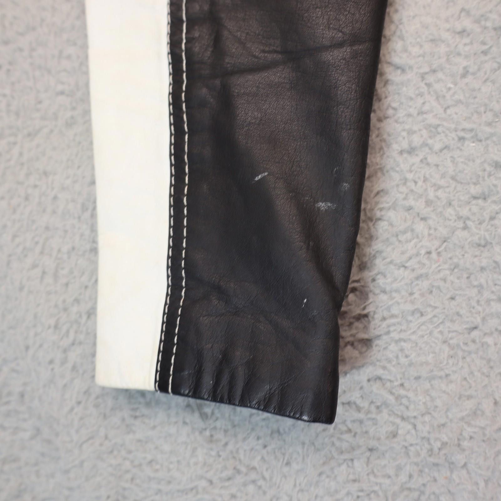 Other Winlit Women Leather Jacket 7/8 Large Black Trenhcoat Moto Size L / US 10 / IT 46 - 10 Thumbnail