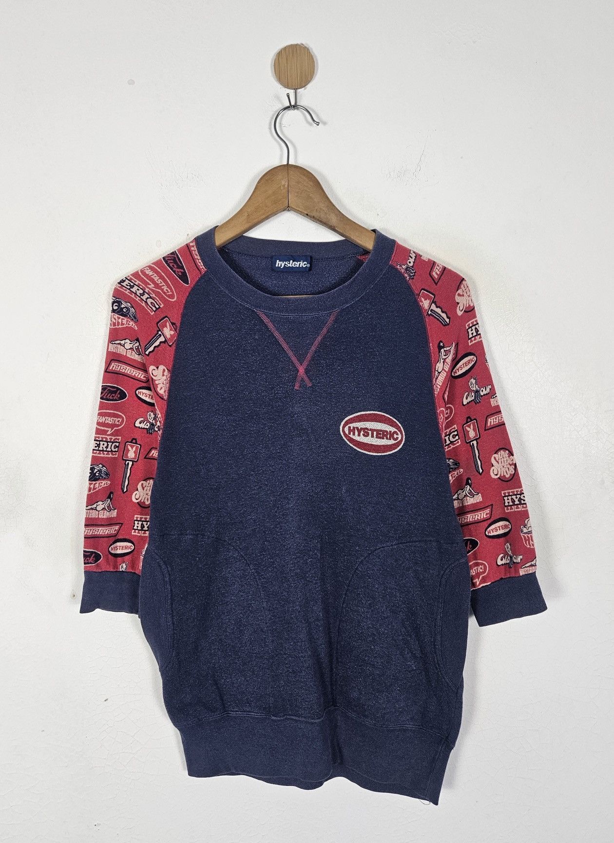 Hysteric Glamour Hysteric Glamour sleeve print tee shirt Size US M / EU 48-50 / 2 - 1 Thumbnail