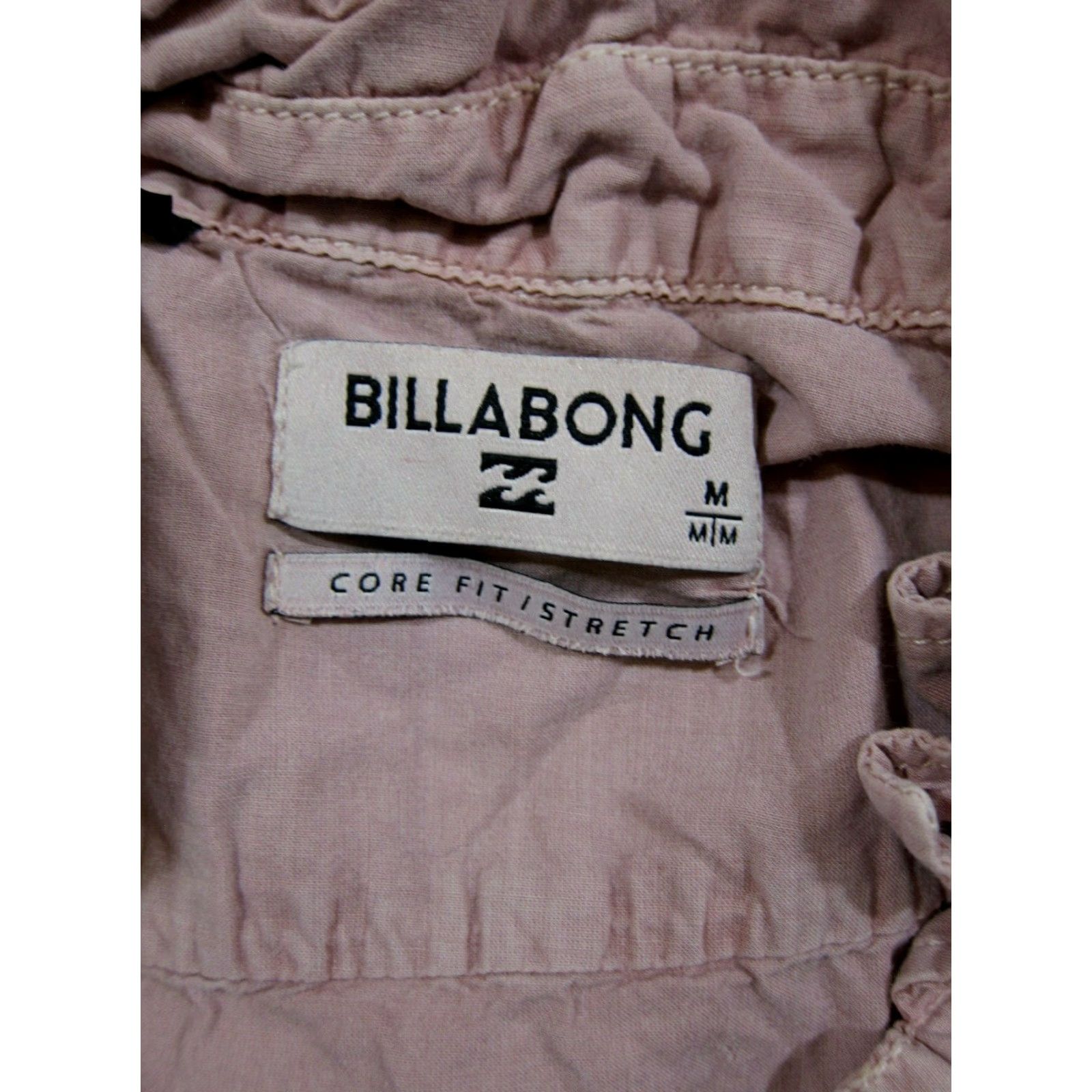 Billabong Billabong Pink Cotton Lightweight Core Fit Short Sleeve Shirt Men M Size US M / EU 48-50 / 2 - 3 Thumbnail