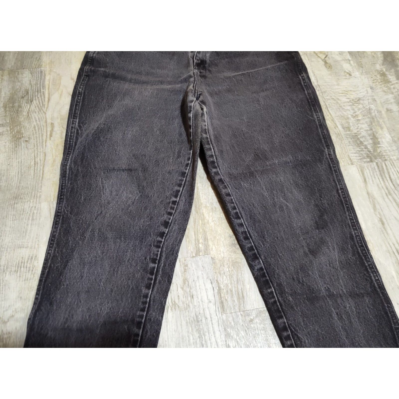 Vintage Vtg Gitano 90’s Mom Jeans Black 16 Regular Tapered High Waisted Relaxed Fit Denim Jeans Size 38" / US 16 / IT 52 - 4 Thumbnail