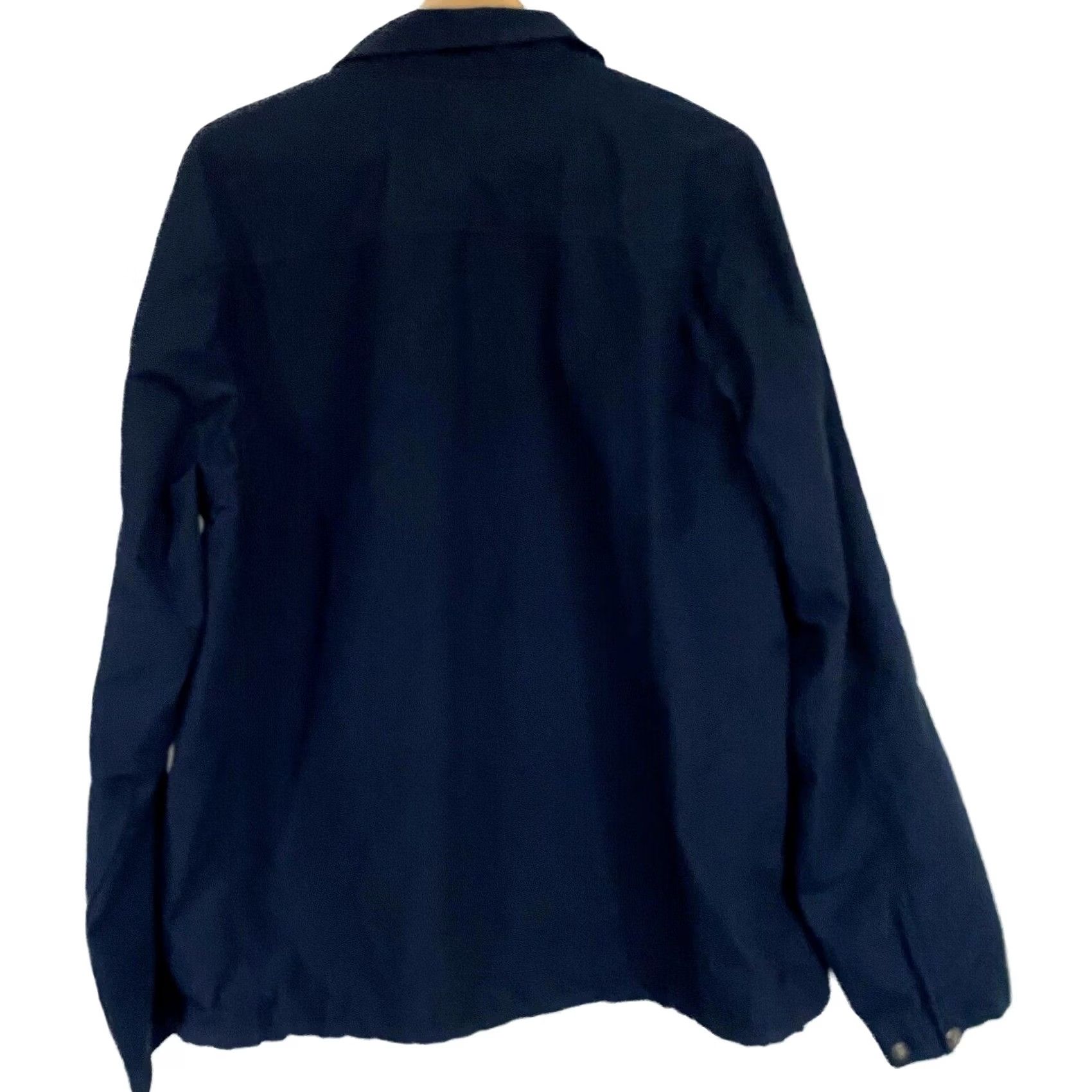 Ralph Lauren VINTAGE Polo Sport Ralph Lauren Jacket Windbreaker Full Zip XL Navy Blue Cotton Nylon Zip Pockets Mens Size US XL / EU 56 / 4 - 6 Thumbnail