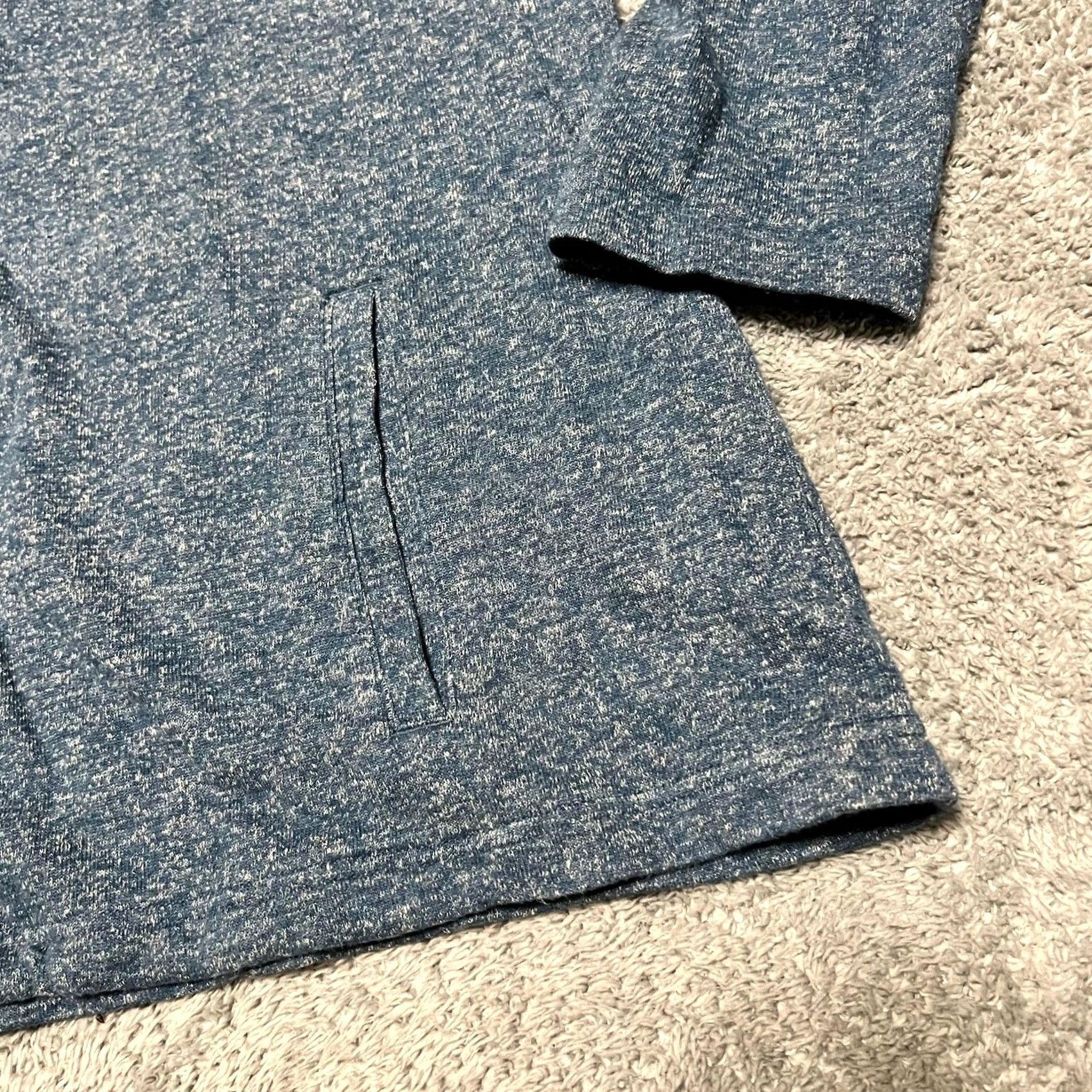 Duluth Trading Company Duluth Trading Co Jacket Womens 2XL Hemp Organic Cotton Buttonfront Blue Regular Women blue Jacket Size XXL / US 16-18 / IT 52-54 - 2 Thumbnail