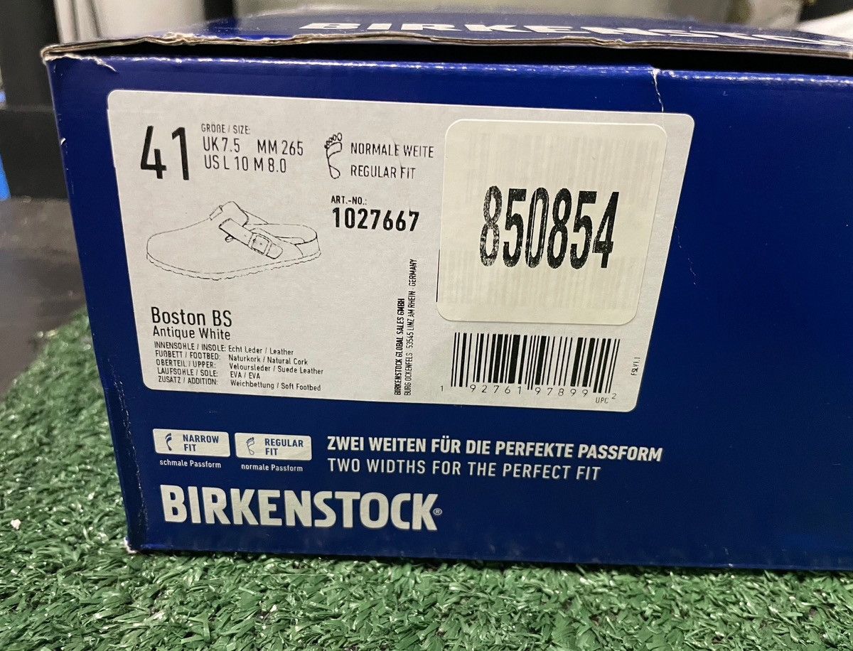 Birkenstock Birkenstock Boston antique white Size US 8.5 / EU 41-42 - 6 Thumbnail