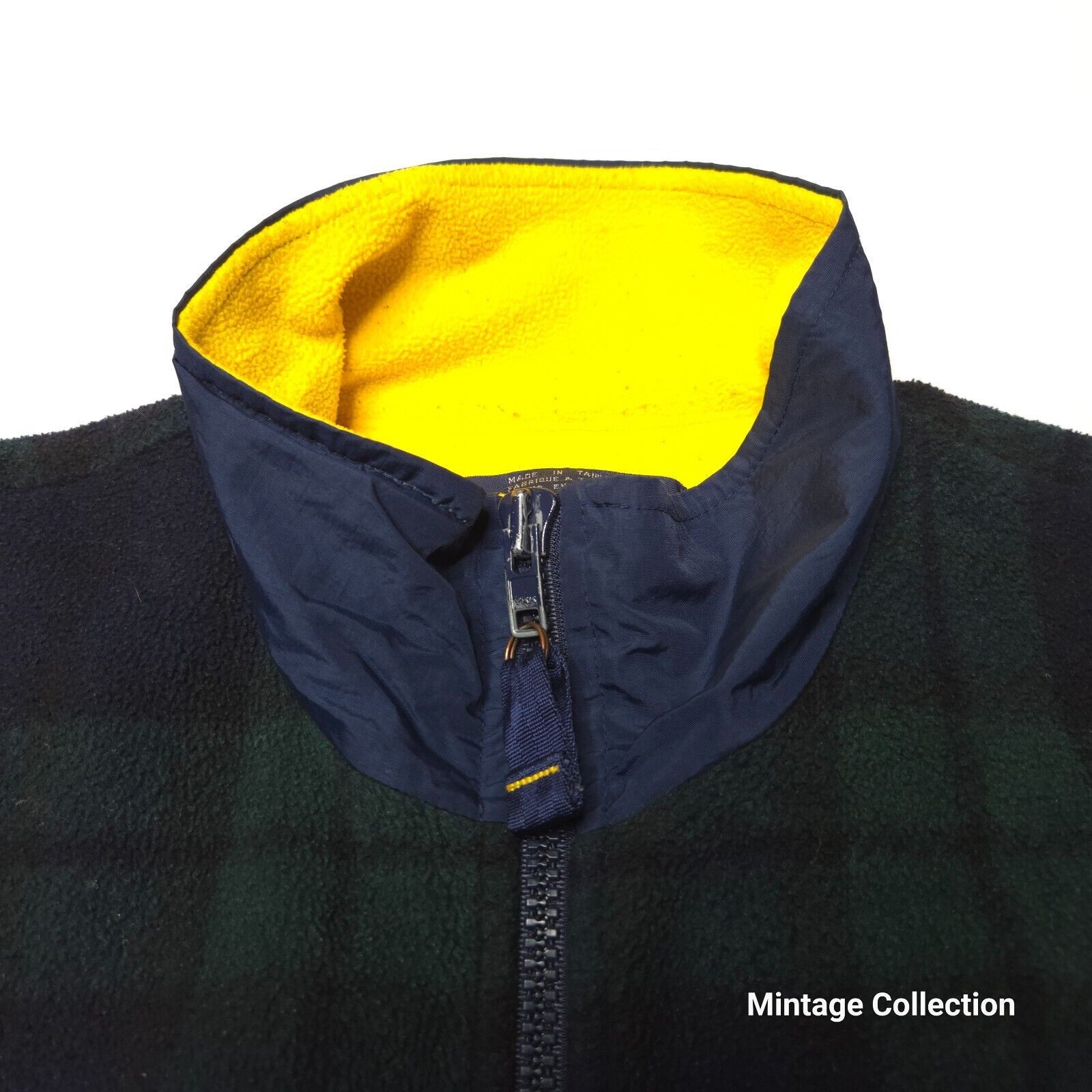 Tommy Hilfiger VINTAGE TOMMY HILFIGER GREEN PLAID TARTAN FULL ZIP JACKET XL Size US XL / EU 56 / 4 - 7 Thumbnail
