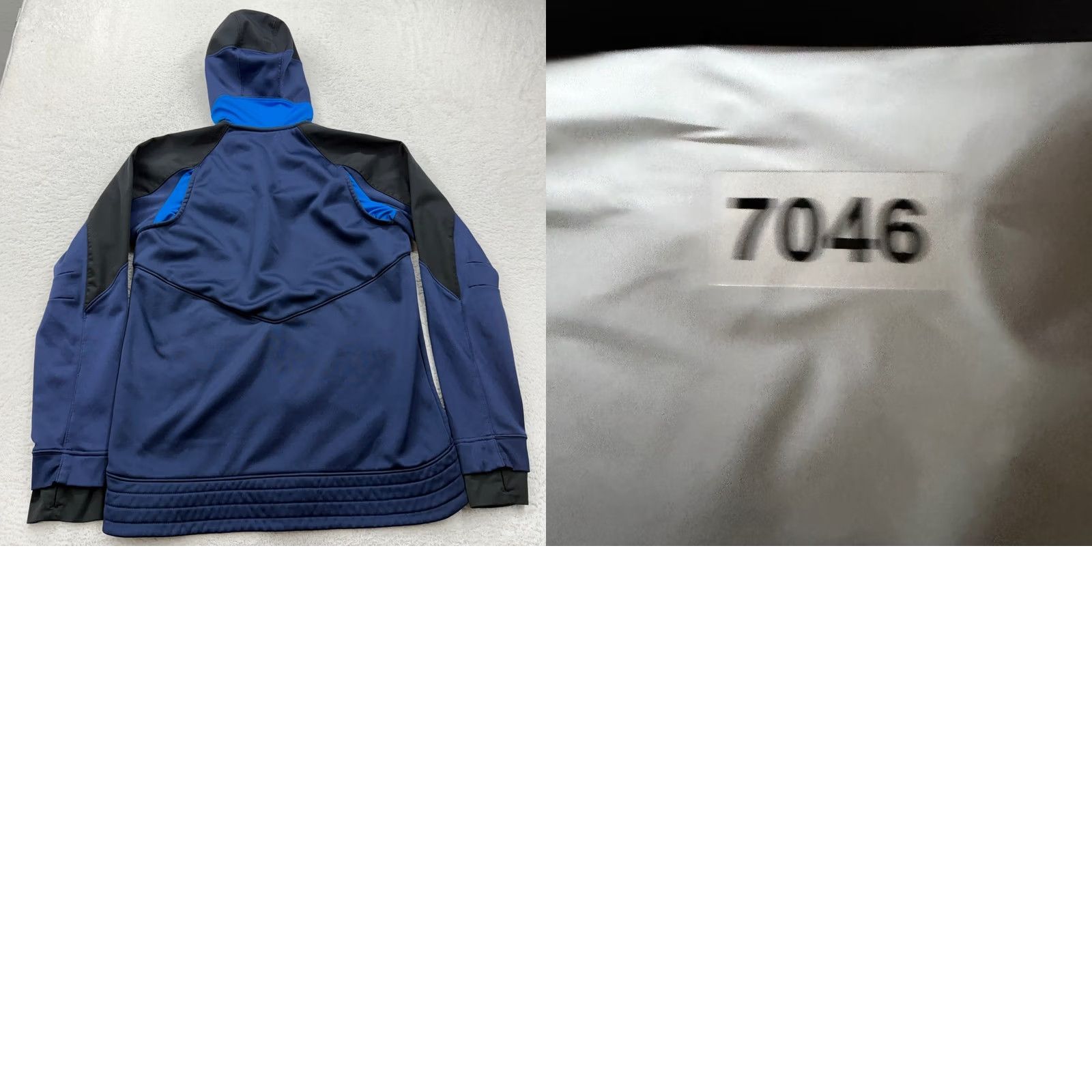 Nike Nike Therma-Fit Hyper Elite Hoodie Mens M Full Zip Navy Blue Size US M / EU 48-50 / 2 - 8 Thumbnail