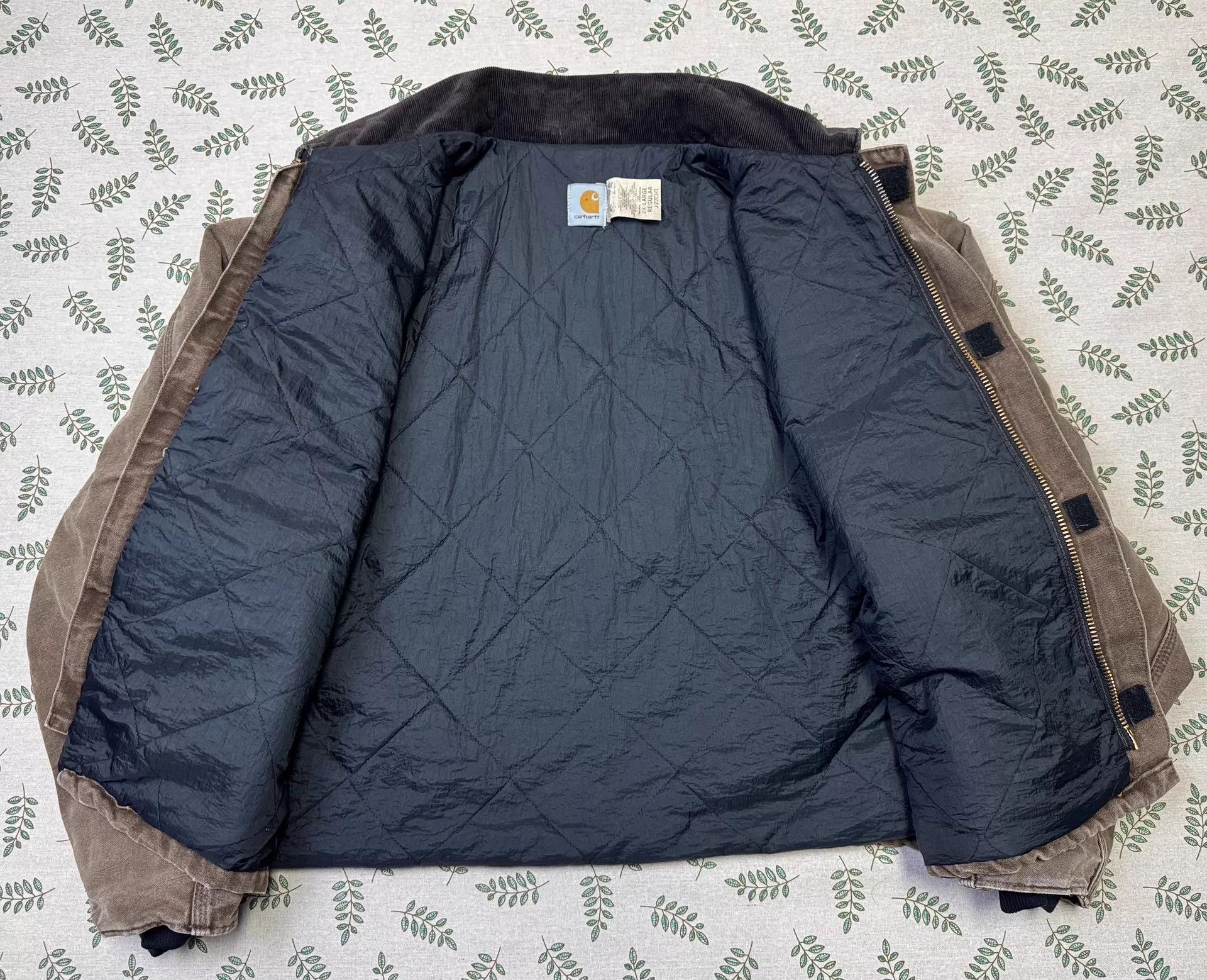 Carhartt Vintage Carhartt J22 Burgundy XXL Jacket Size US XXL / EU 58 / 5 - 4 Thumbnail
