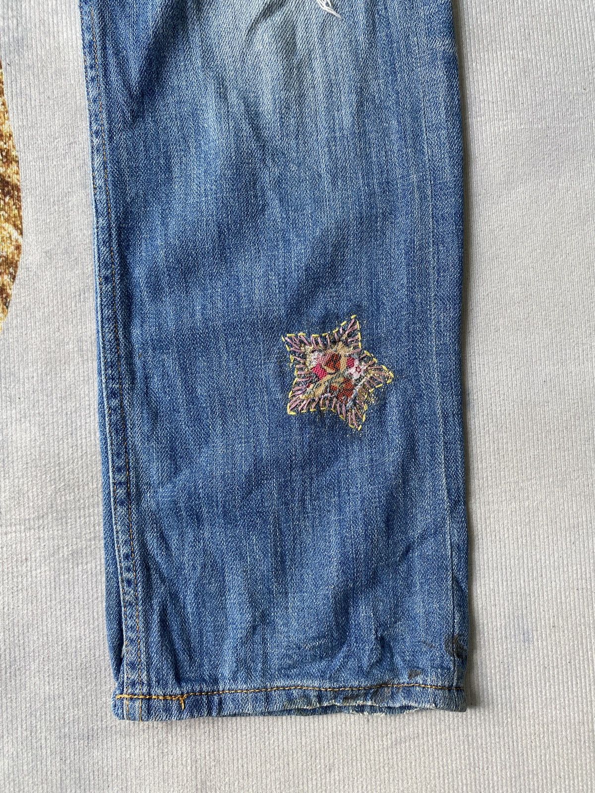 Issey Miyake Vintage 90’s Tsumori Chisato By Issey Miyake Distressed Jean Size US 33 - 7 Thumbnail
