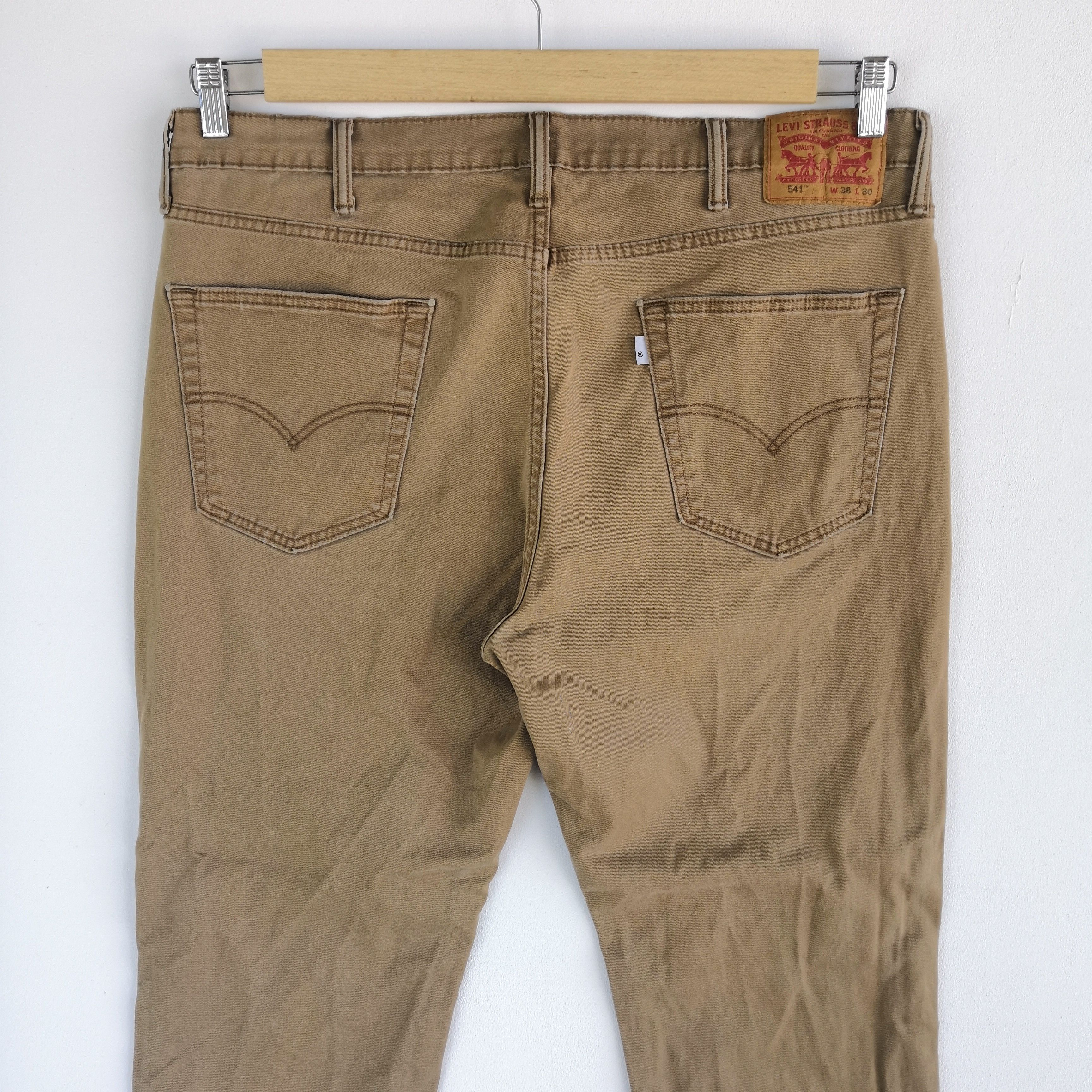 Levi's Vintage Y2K Levis 541 Brown Jeans Distressed Levi's Denim Size US 38 / EU 54 - 4 Thumbnail