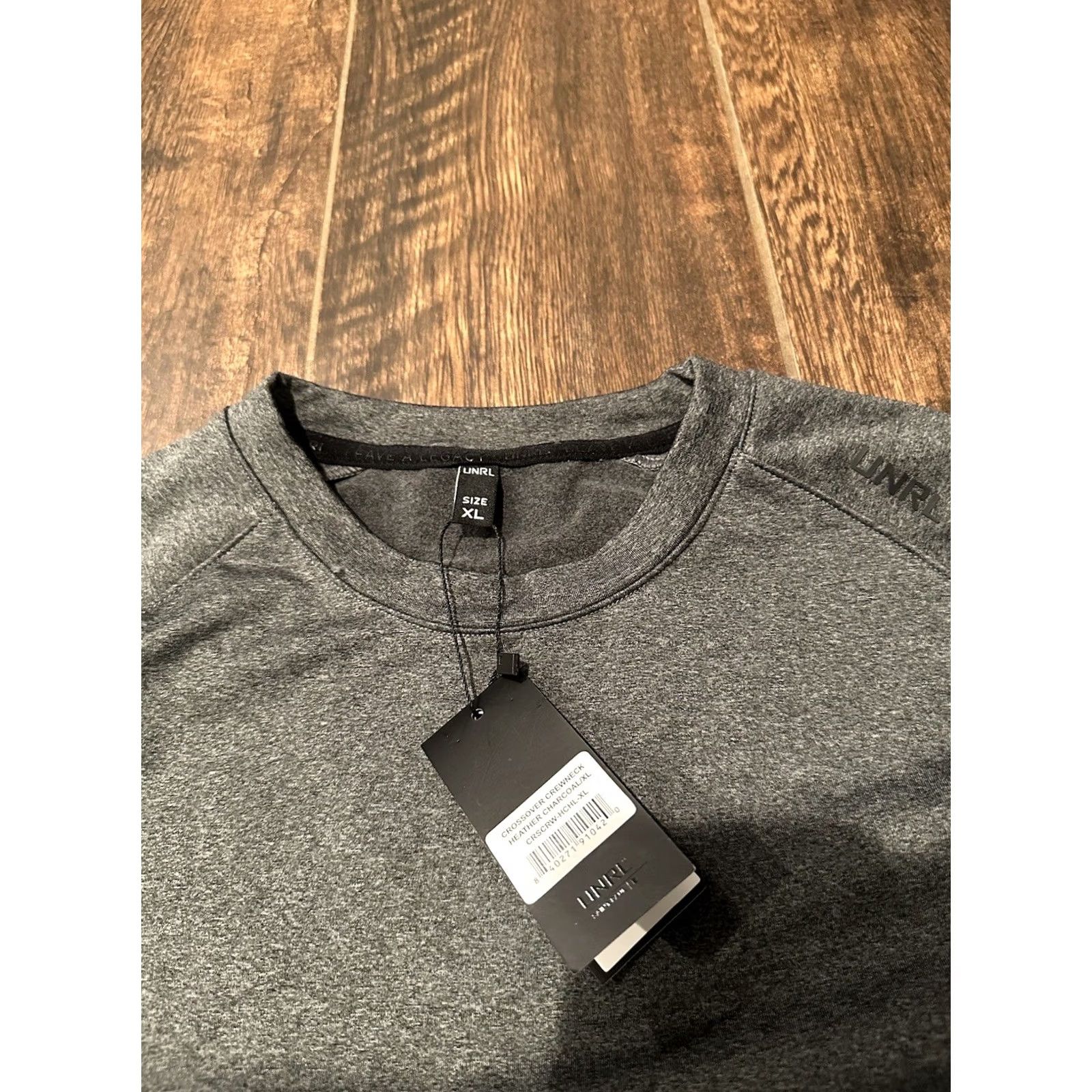 Vintage UNRL Gray Crossover Crewneck Sweatshirt XL Men Pockets Logo All Seasons NWT Size US XL / EU 56 / 4 - 6 Thumbnail