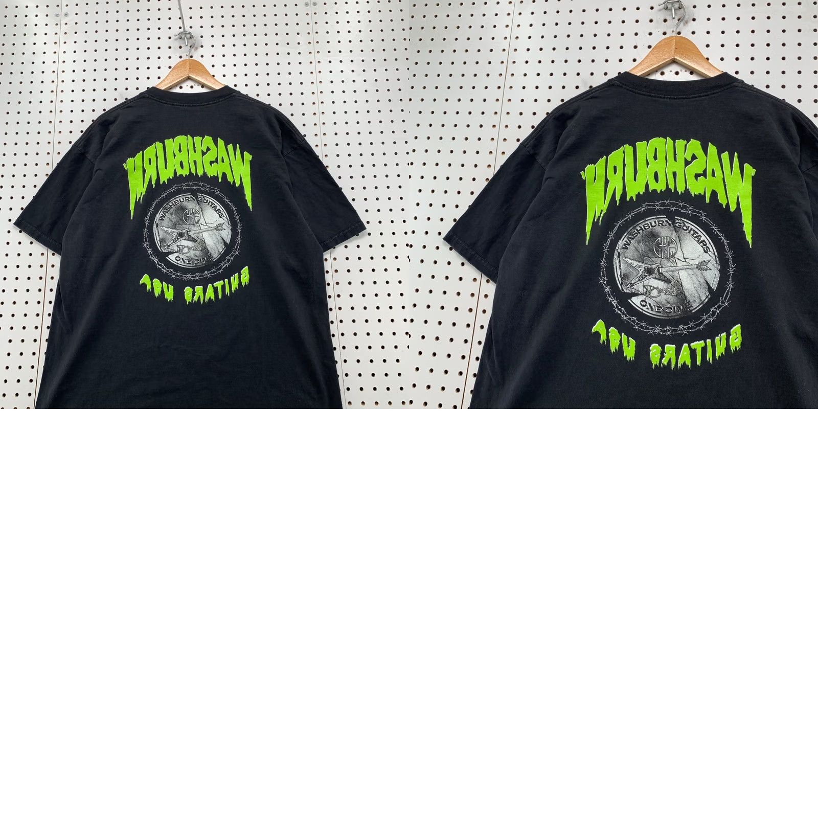 Gildan VINTAGE Dimebag Darrell Pantera Shirt L Black Green 90s Mens T-Shirt Size US L / EU 52-54 / 3 - 9 Thumbnail