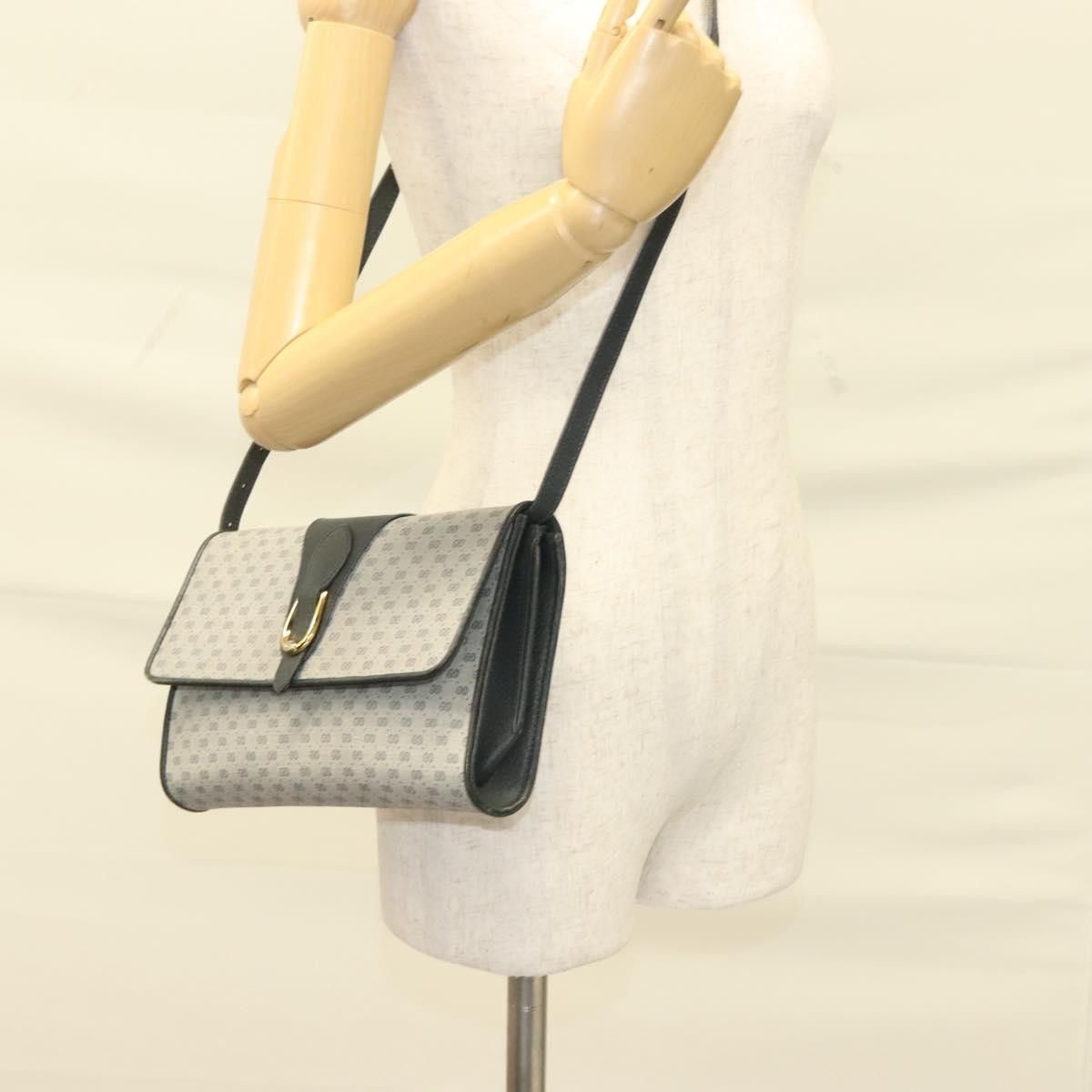 Gucci GUCCI Micro GG Supreme Shoulder Bag Pvc Navy Gold 89 02 050 Size ONE SIZE - 25 Thumbnail