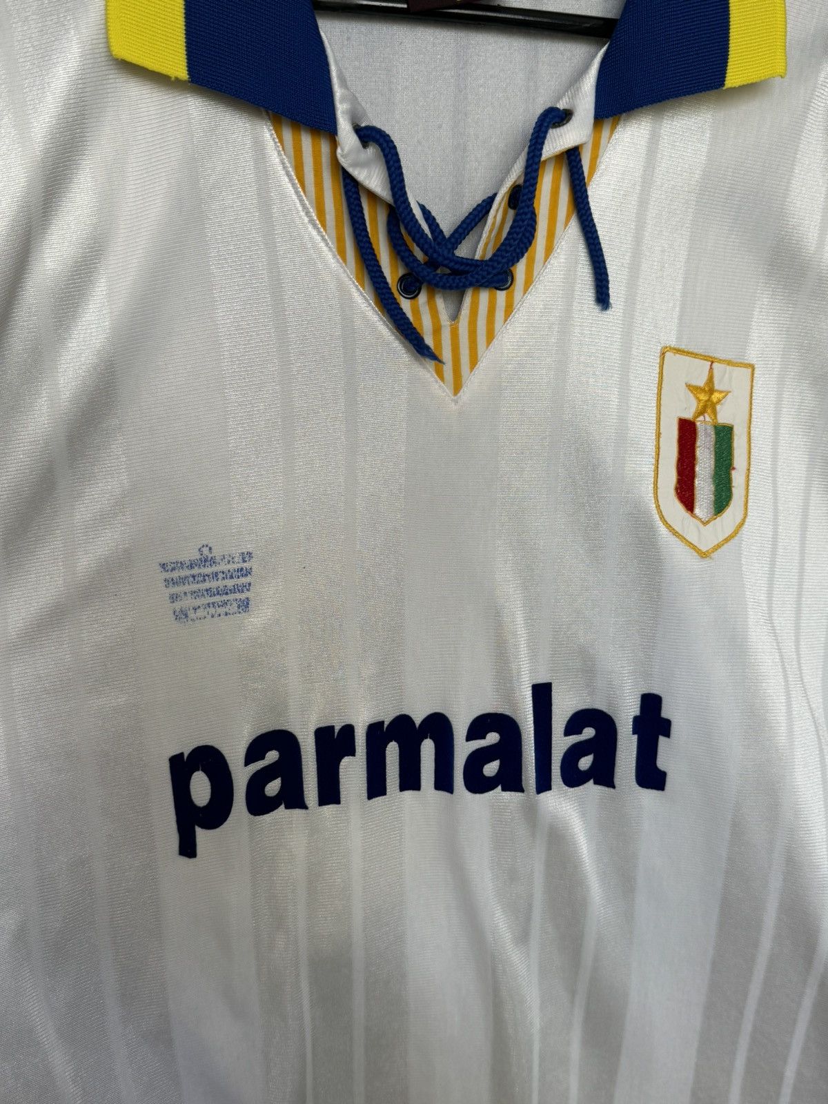 Vintage Vintage Admiral Parmalat Italy Football Jersey T-Shirt Size US L / EU 52-54 / 3 - 3 Thumbnail