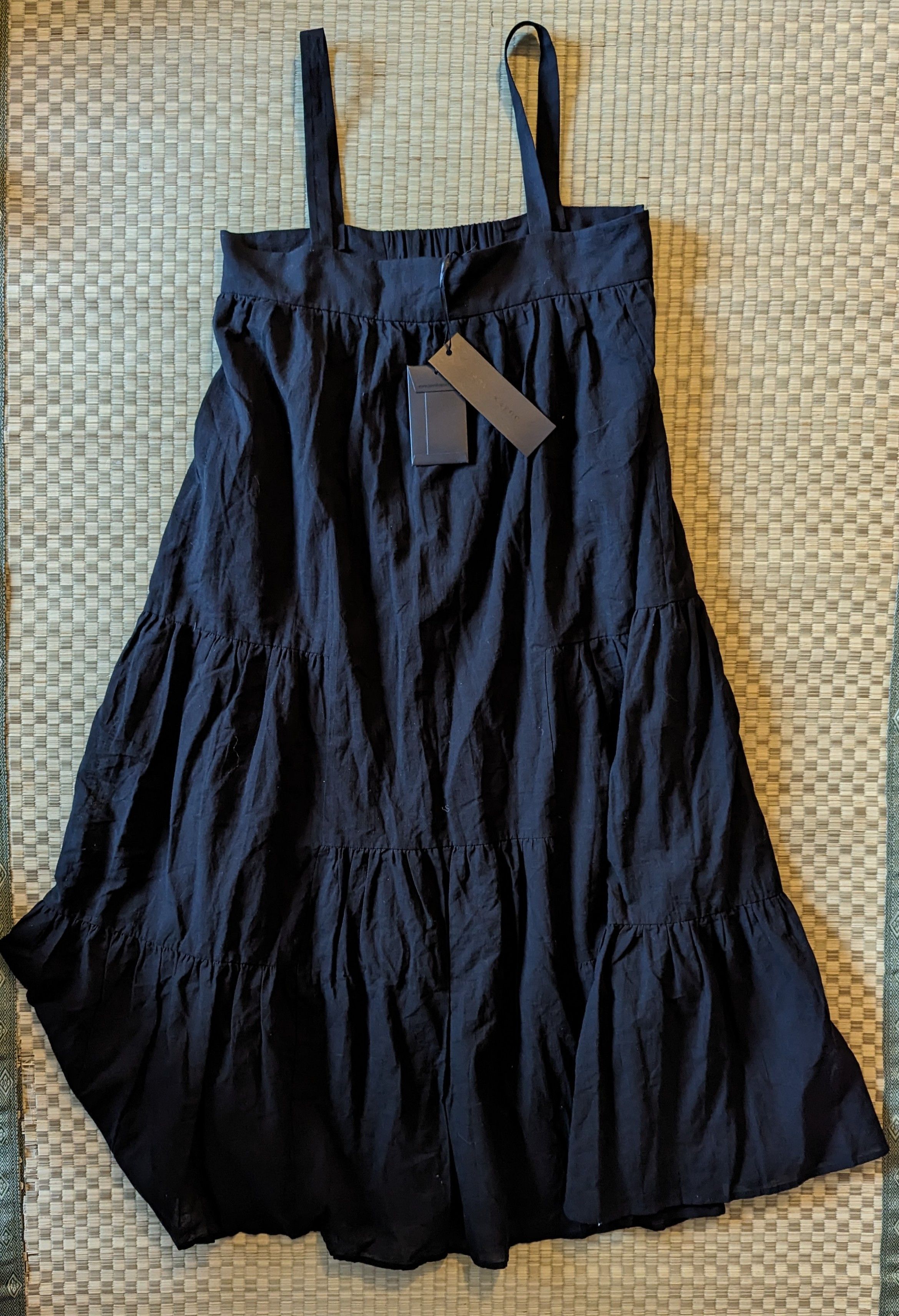 image of Designer NWT Jenni Kayne Summer Dress In Black Size Xs, Women's