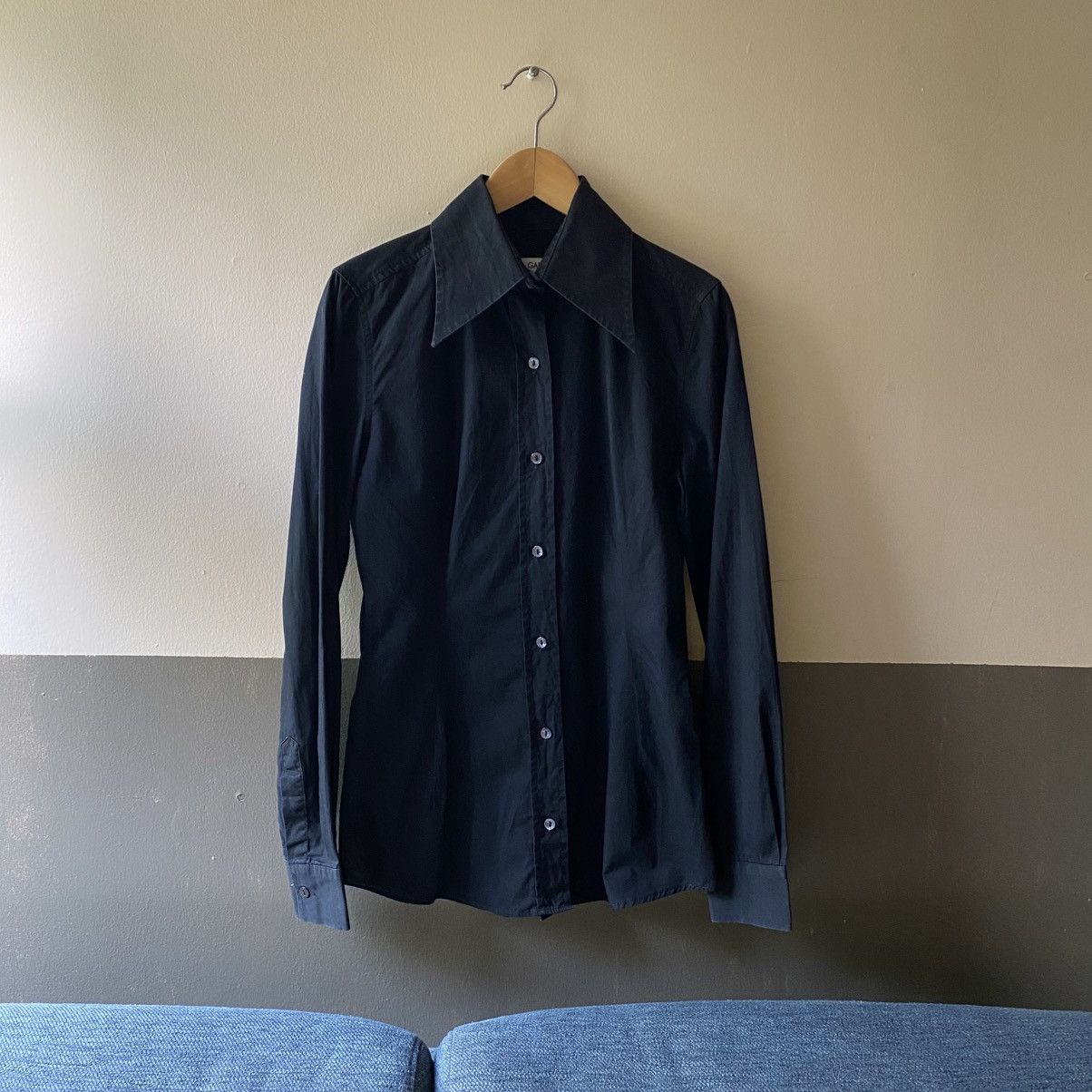Dolce & Gabbana DOLCE & GABBANA Black Fitted Shirt Size S / US 4 / IT 40 - 4 Thumbnail