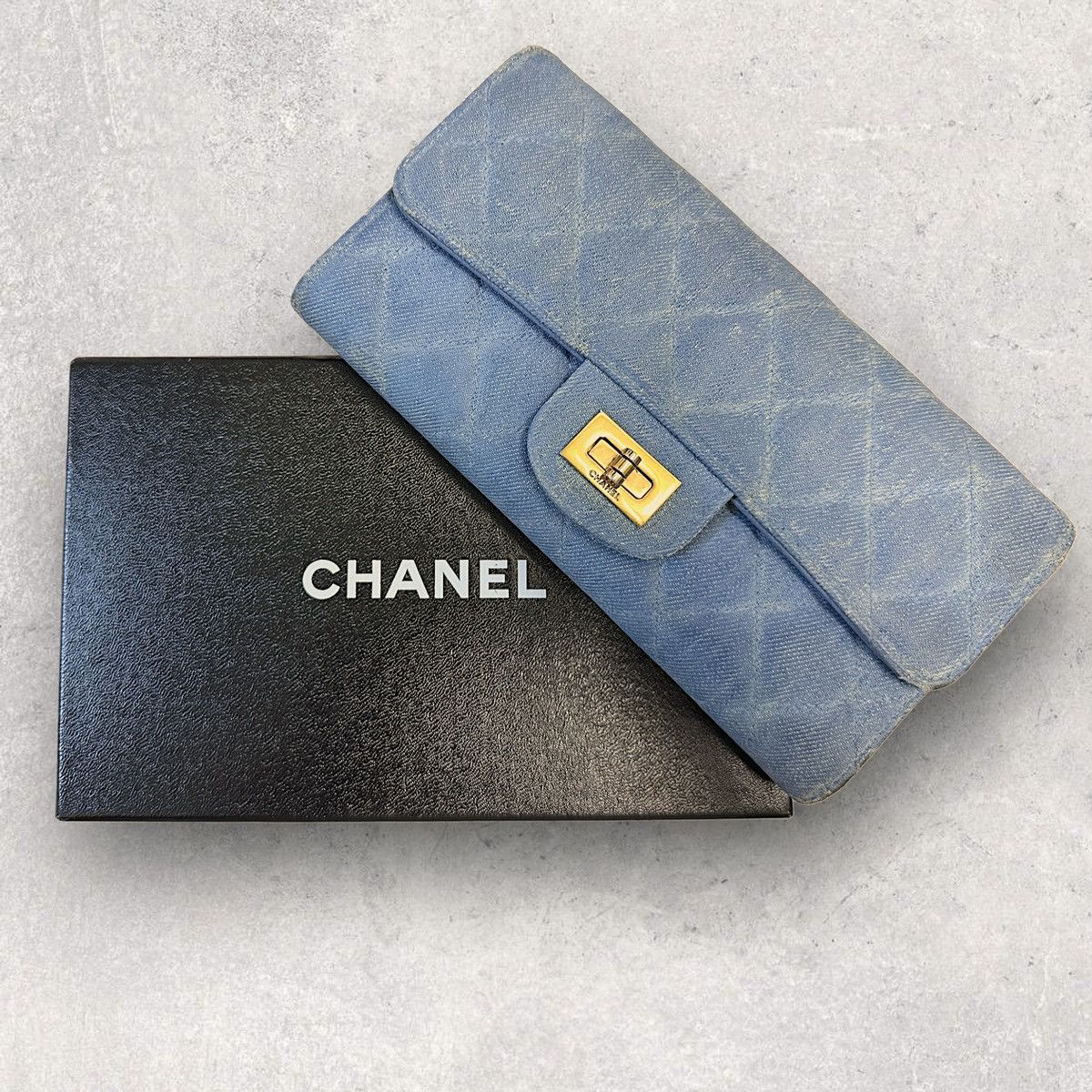 Chanel Denim Flap Wallet