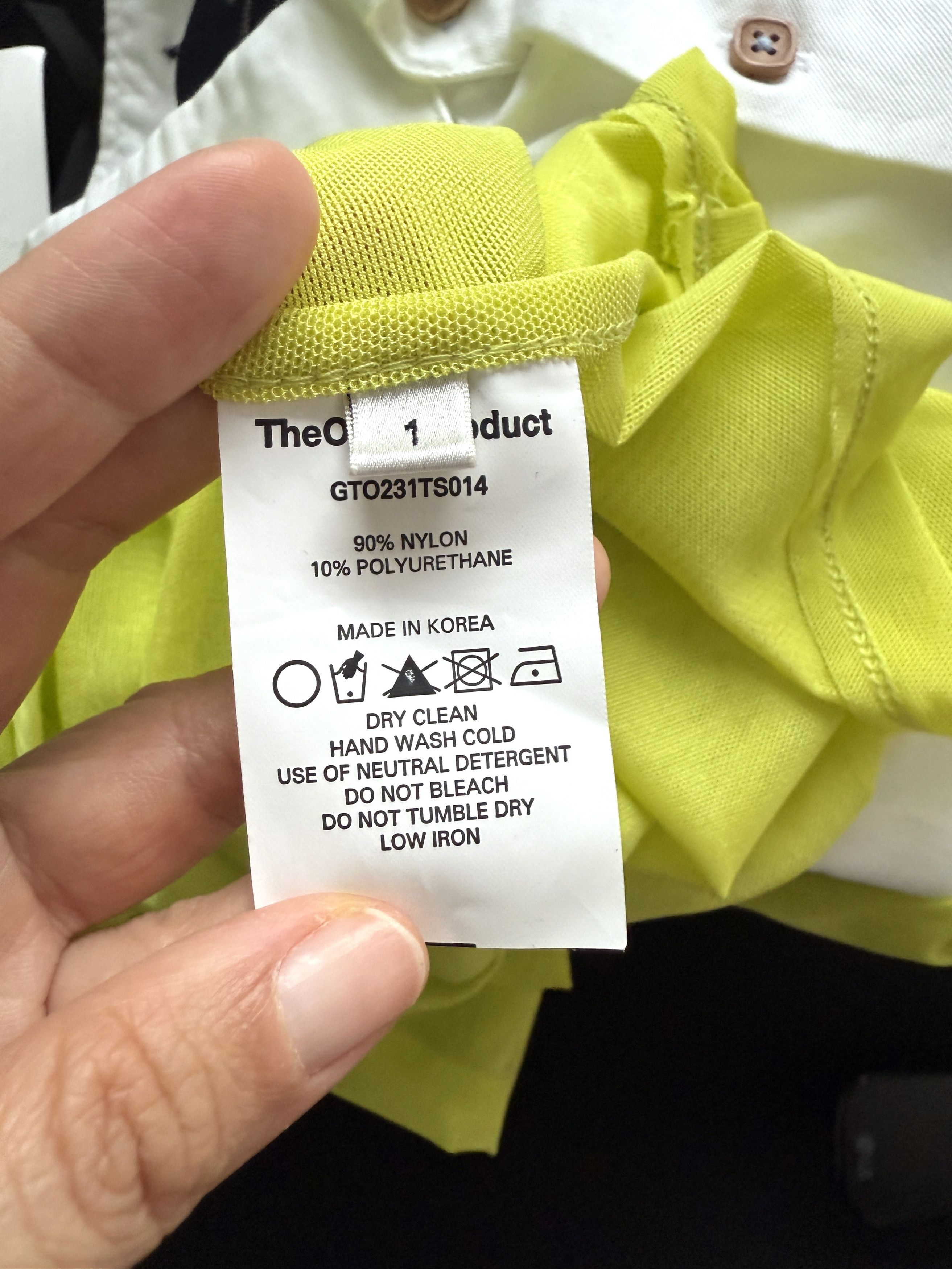 OPEN YY USD200 OPEN YY GREEN DRAWSTRING TURTLENECK TOP/BLOUSE Size S / US 4 / IT 40 - 8 Thumbnail