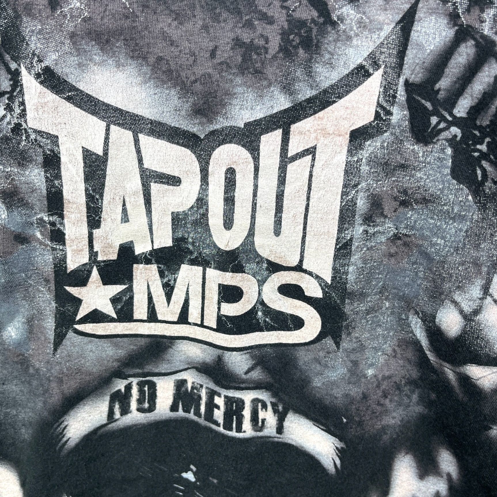 Tapout VINTAGE Tapout MPS No Mercy Y2K Long Sleeve Shirt L Black Men's Shirt Size US L / EU 52-54 / 3 - 3 Thumbnail