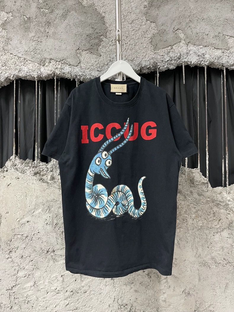 Gucci Gucci Insect Short Sleeve T-Shirt - dmc Size US S / EU 44-46 / 1 - 1 Thumbnail