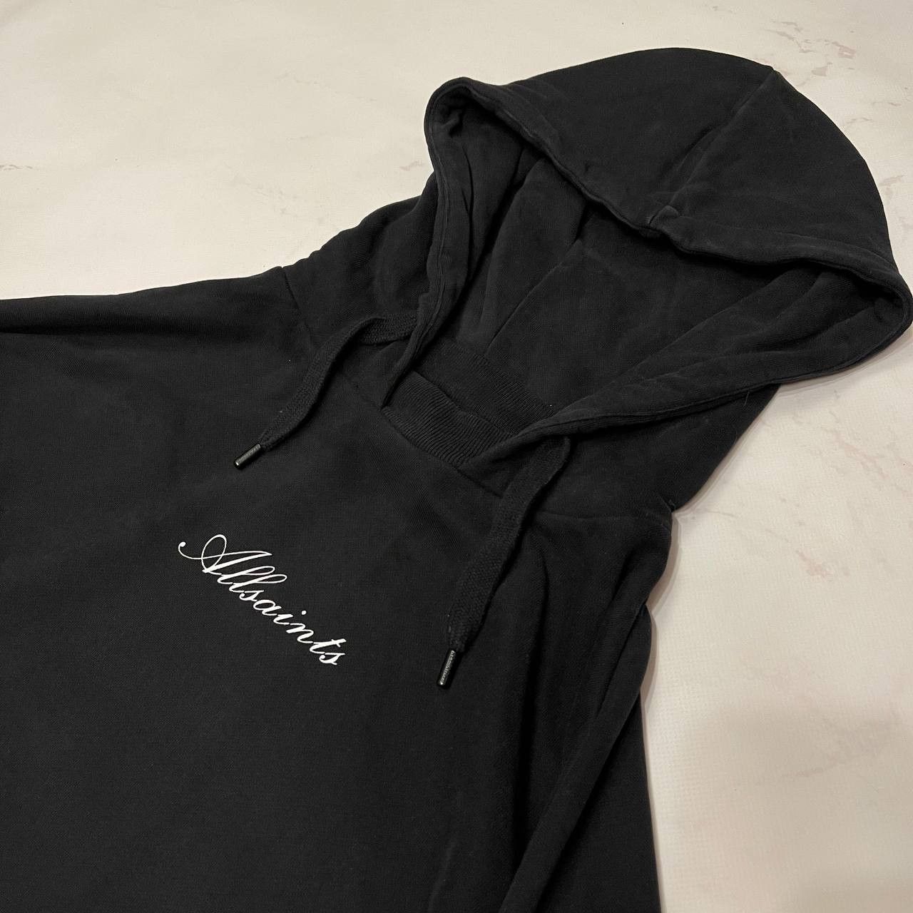 Allsaints Allsaints Paris Black Hoodie Baggy Vintage Size M Size US XS / EU 42 / 0 - 2 Thumbnail