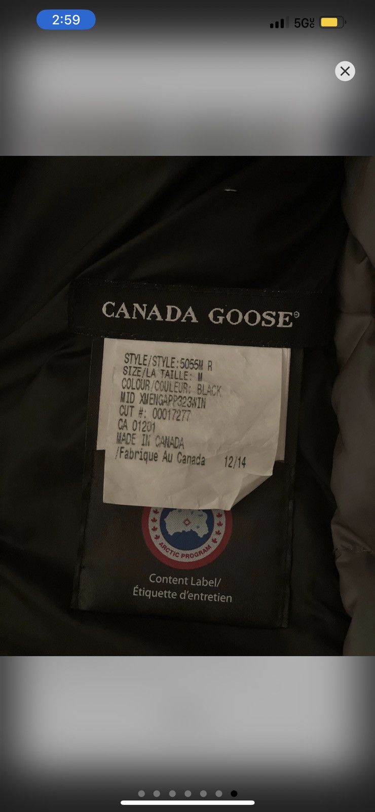 Canada Goose canada goose Size US M / EU 48-50 / 2 - 6 Thumbnail