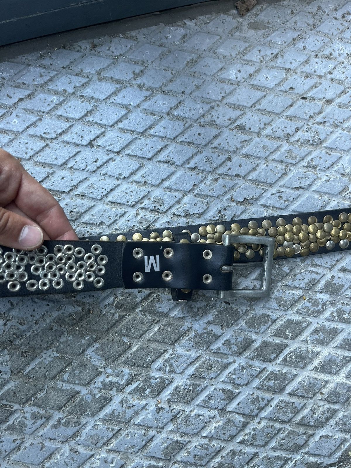Vintage Avant garde belts leather vintage Size ONE SIZE - 7 Thumbnail
