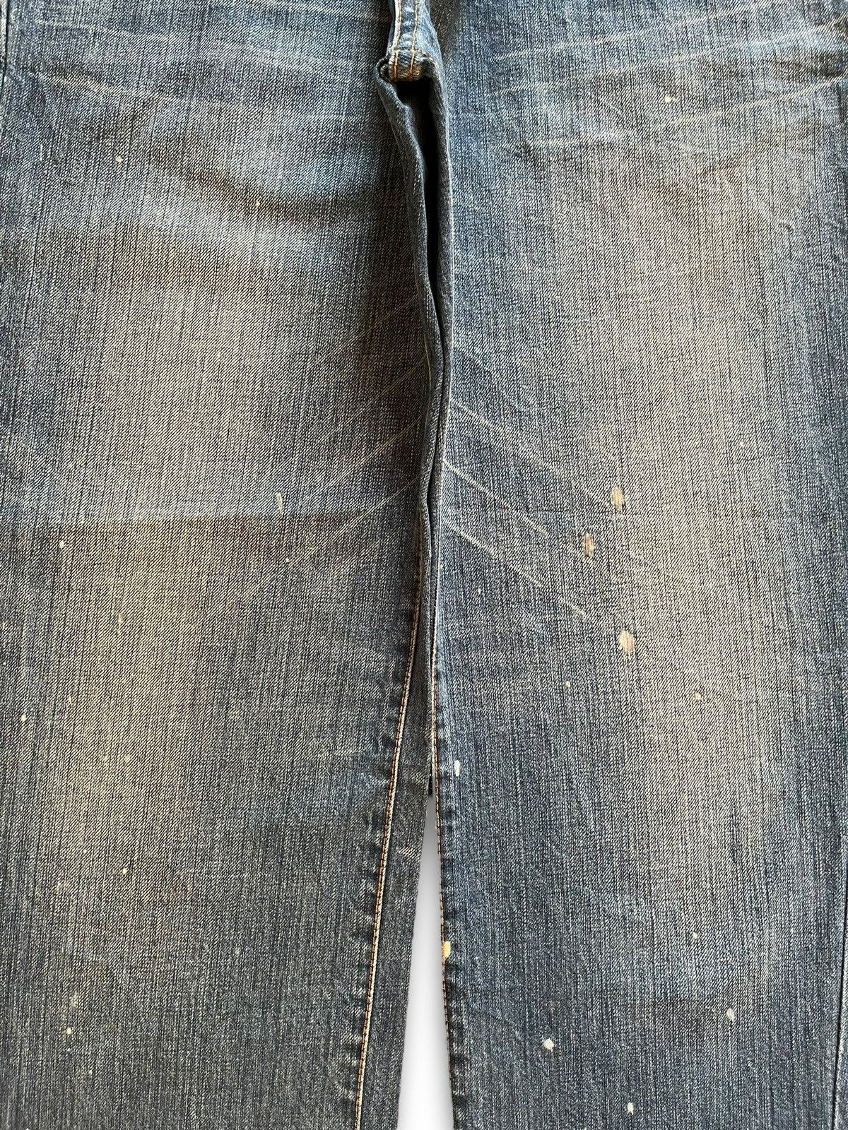 Japanese Brand Vintage Japanese Oniarai Paint Splatter Devil Jeans Size US 29 - 8 Thumbnail