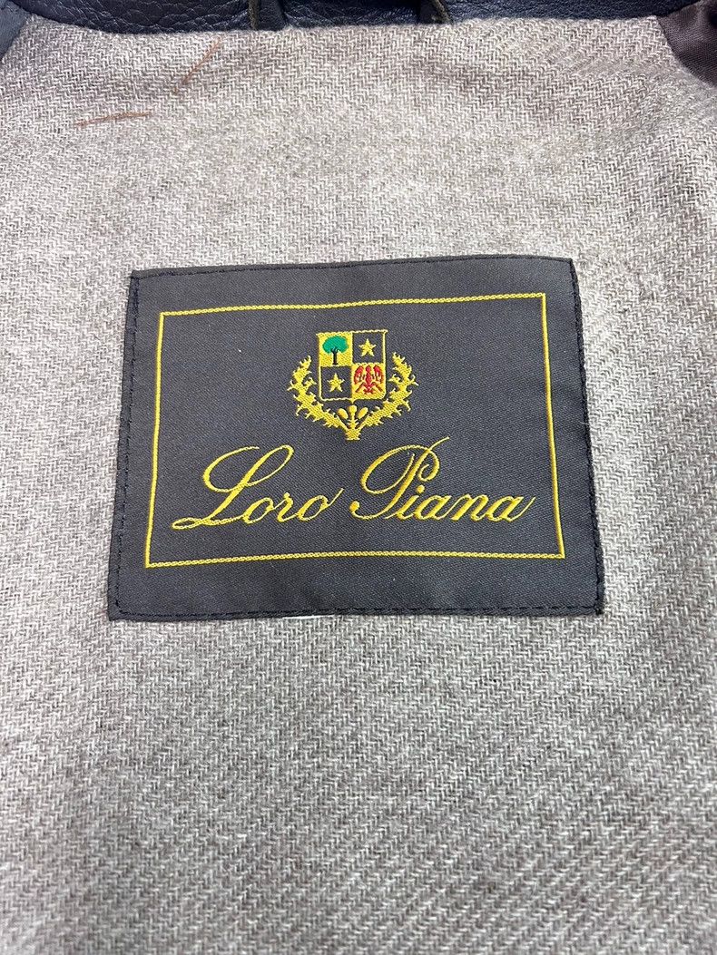 Loro Piana LORO PIANA Deer hide Icer Horsey cashmere coat and leather Size US XL / EU 56 / 4 - 8 Thumbnail