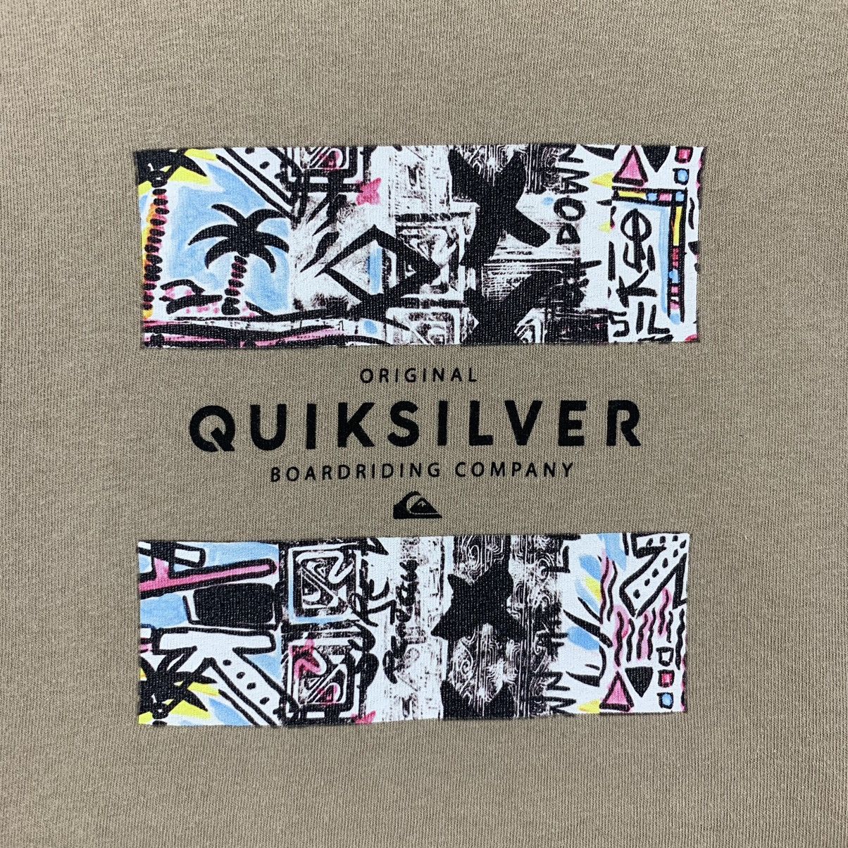 Quiksilver QUIKSILVER SURF BOARDRIDING Box Logo Loose Fit Tee Shirt Size US M / EU 48-50 / 2 - 4 Thumbnail