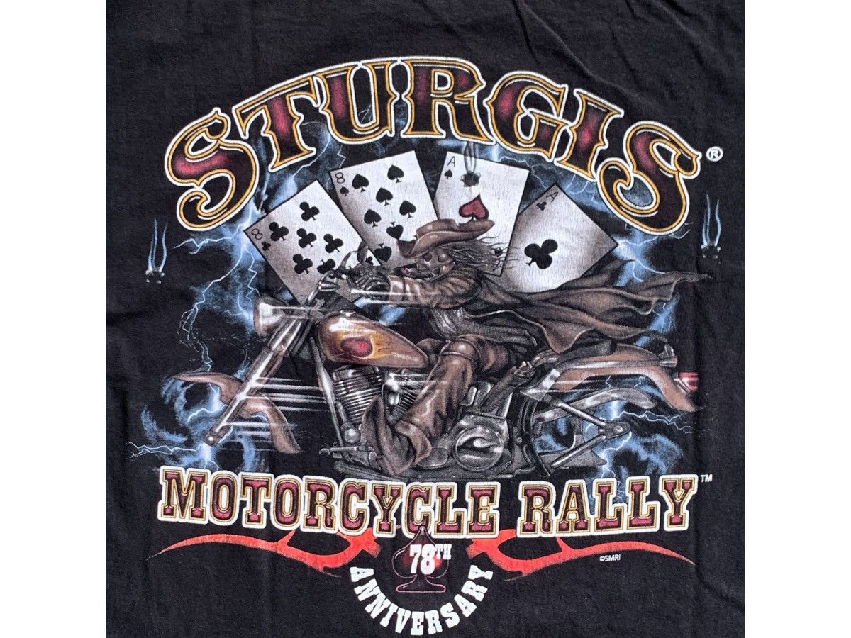 Indian Motorcycle × Japanese Brand × Vintage Vintage Sturgis Motorcycle Rally 78th Anniversary Tshirt Size US L / EU 52-54 / 3 - 11 Thumbnail