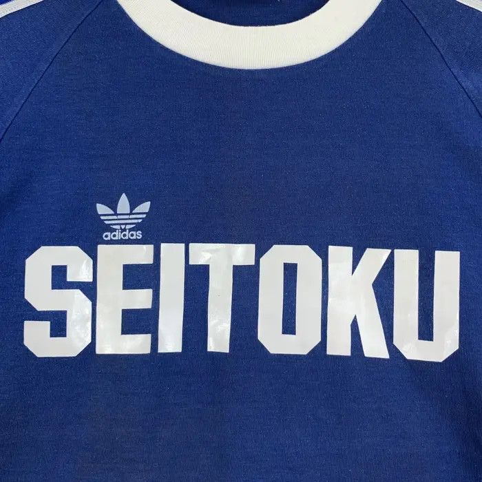 Adidas Vintage 70’ ADIDAS ORIGINALS x SEITOKU UNIVERSITY Tee Shirt Size US S / EU 44-46 / 1 - 4 Thumbnail
